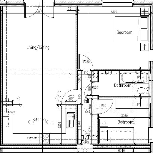2 bed flat to rent in Southwood Road, Eltham - Property floorplan