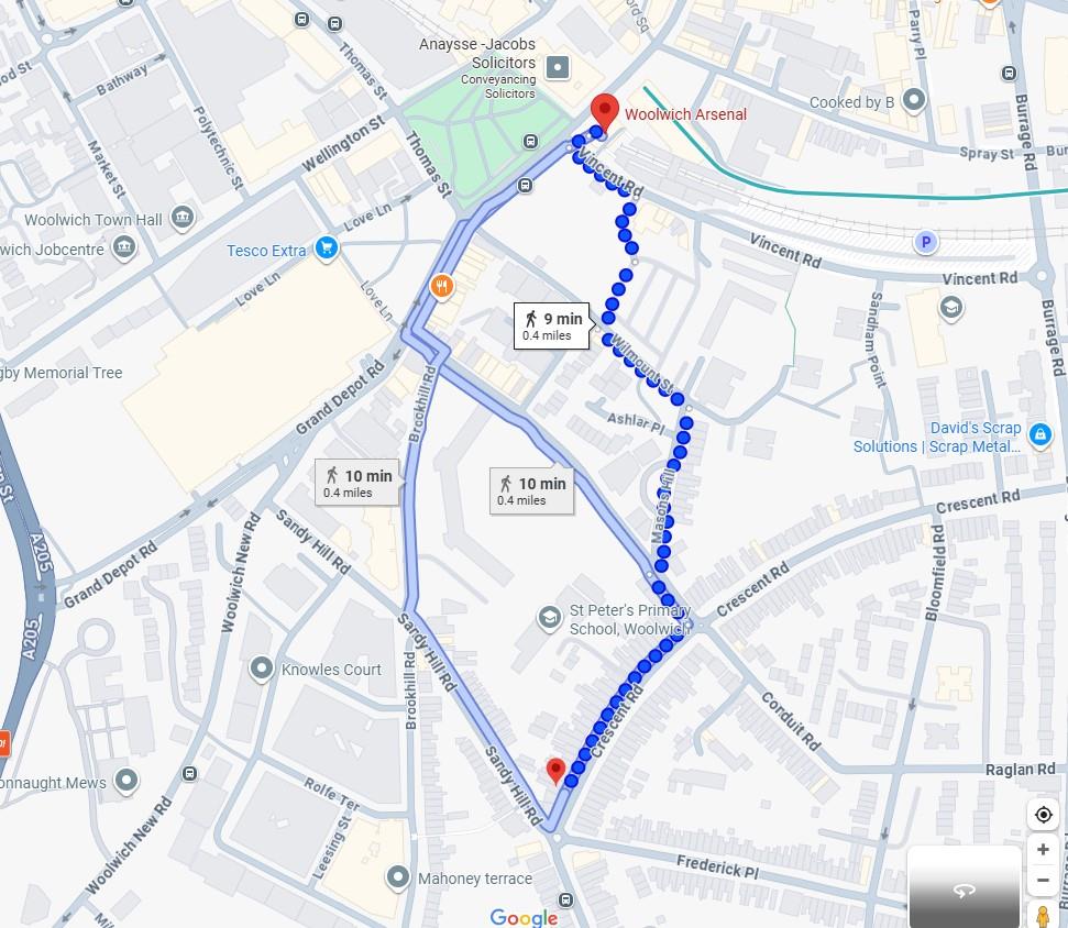 1 bed house to rent in Crescent Road, London 3