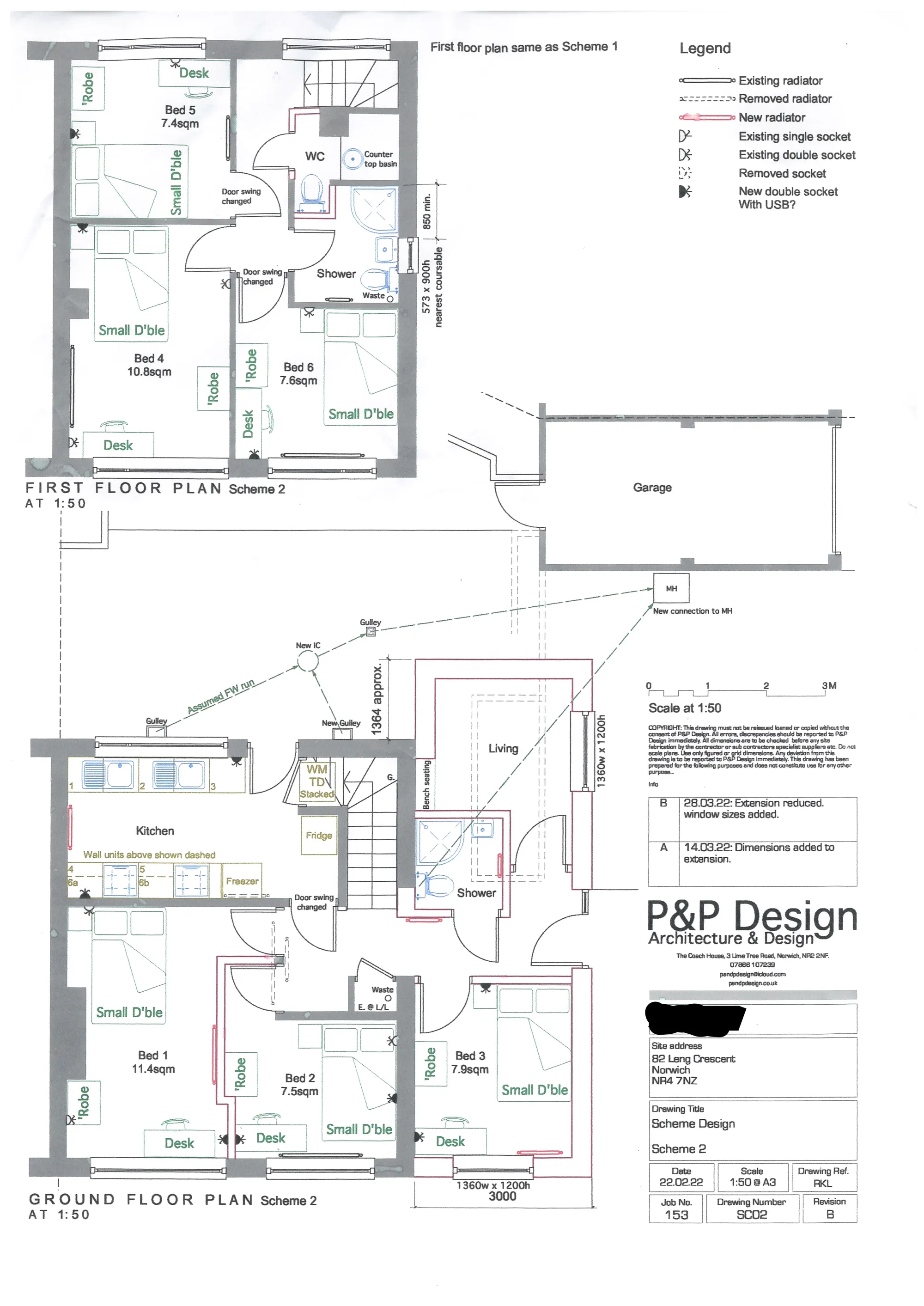 1 bed house to rent in Leng Crescent, Norwich - Property floorplan