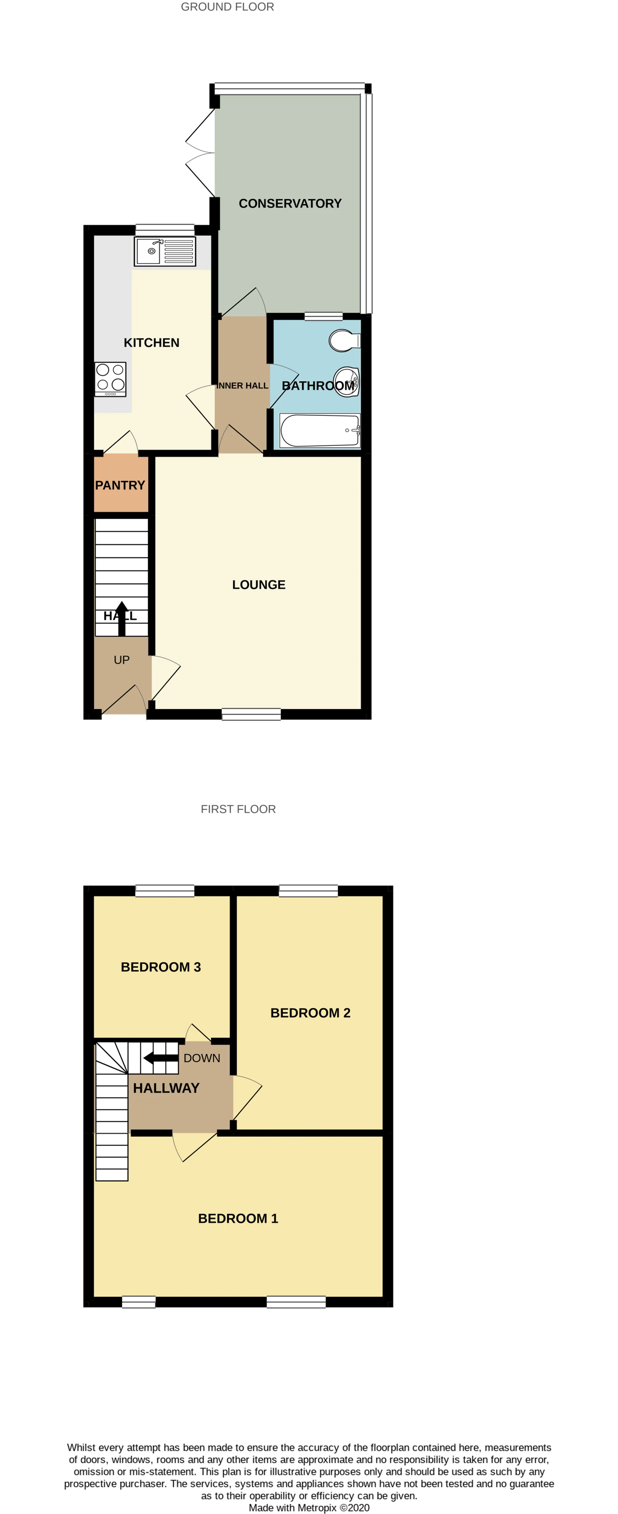 5 bed terraced house to rent in Beecheno Road, Norwich - Property floorplan