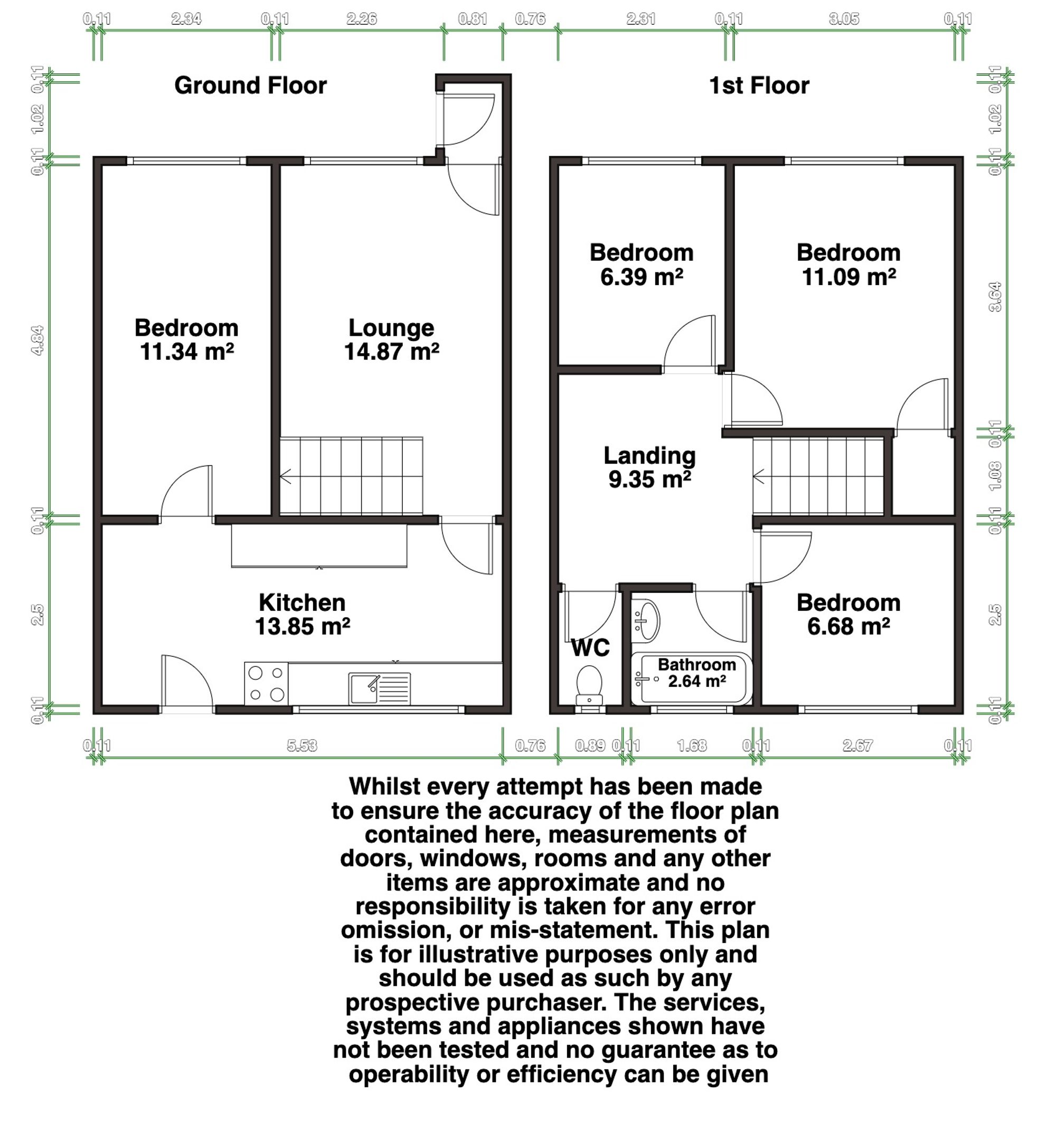 4 bed end of terrace house for sale in Trory Street, Norwich - Property floorplan