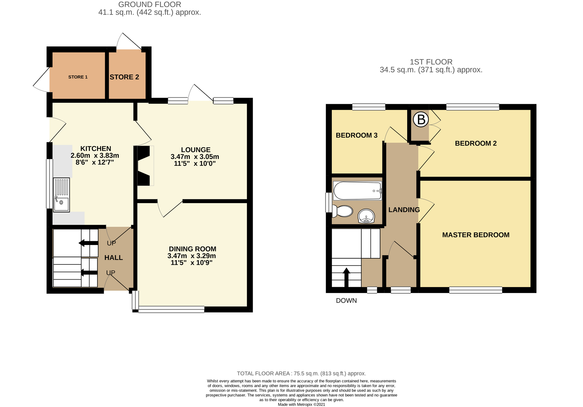 4 bed house to rent in Plumstead Road, Norwich - Property floorplan