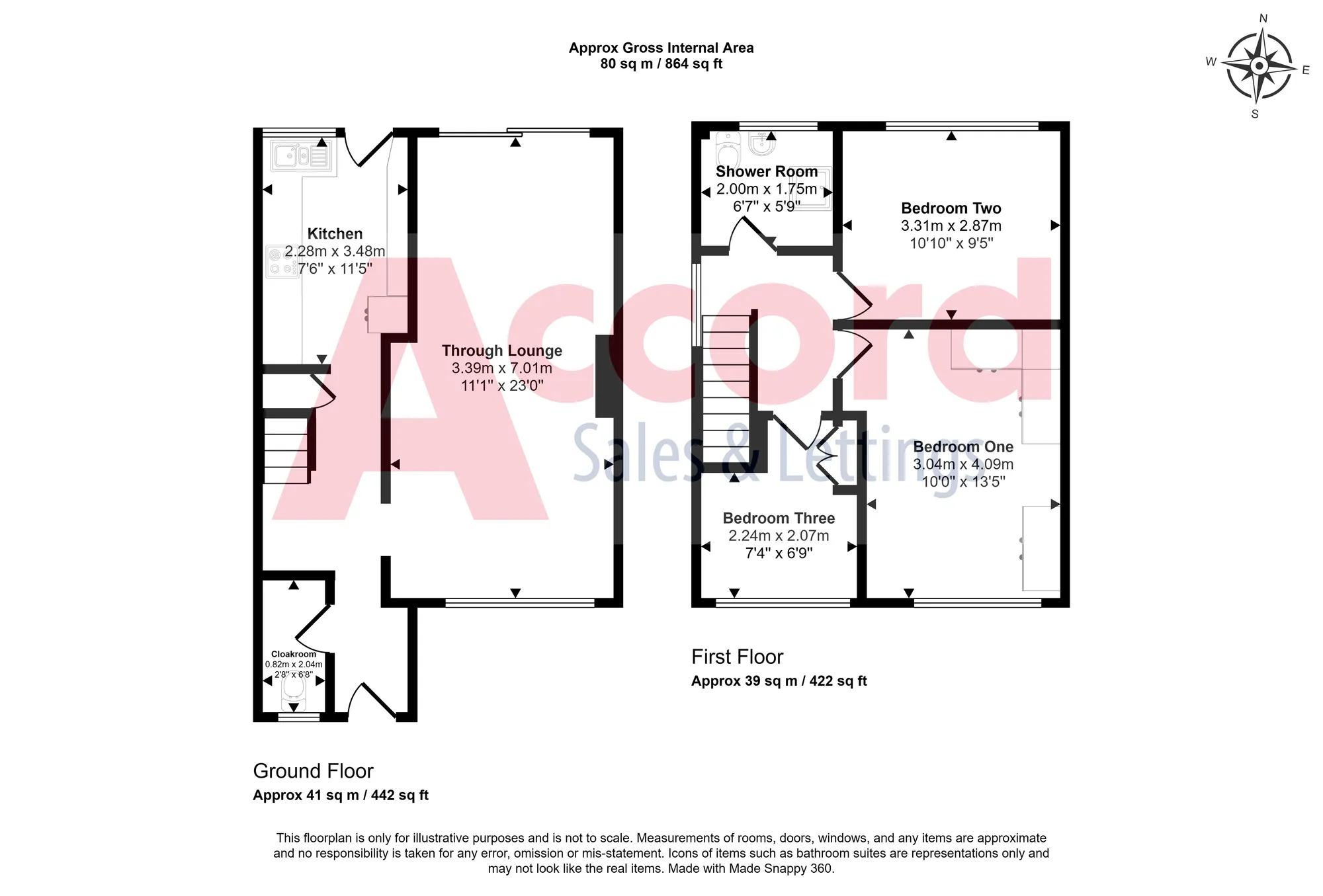 3 bed semi-detached house for sale in Hampshire Road, Hornchurch - Property floorplan