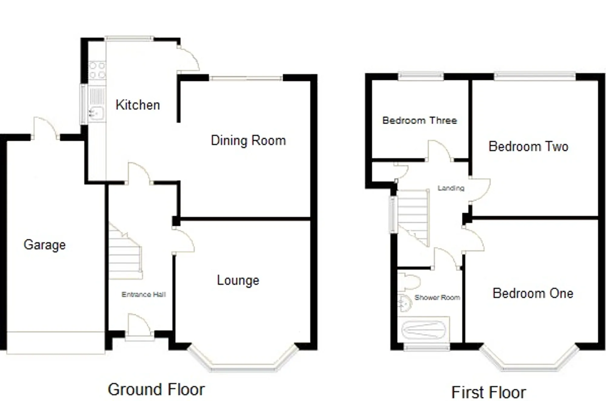 3 bed semi-detached house for sale in Helmsdale Road, Romford - Property floorplan
