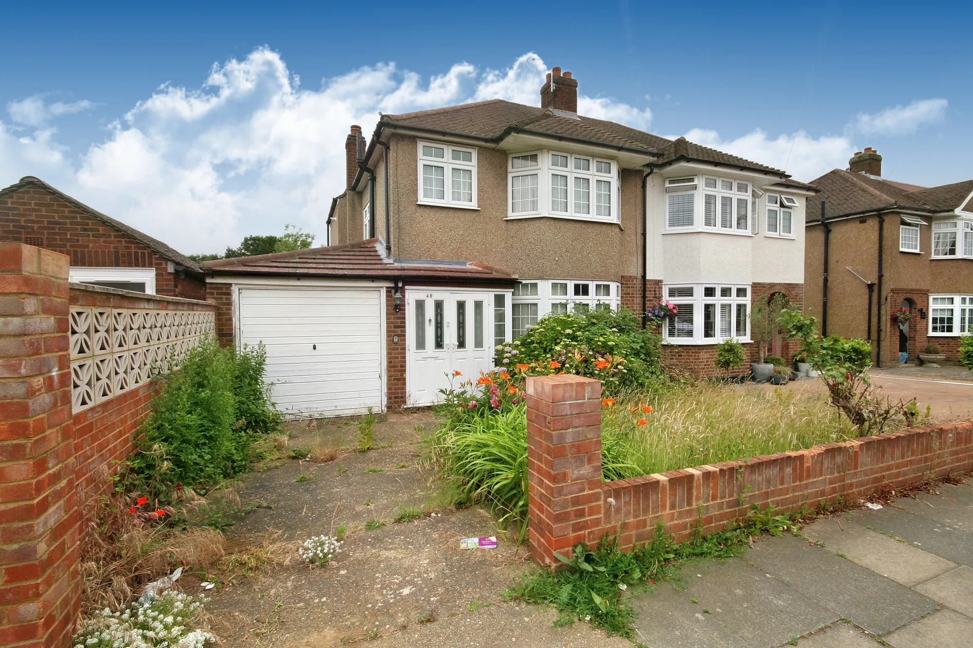 3 bed semi-detached house for sale in Helmsdale Road, Romford  - Property Image 1