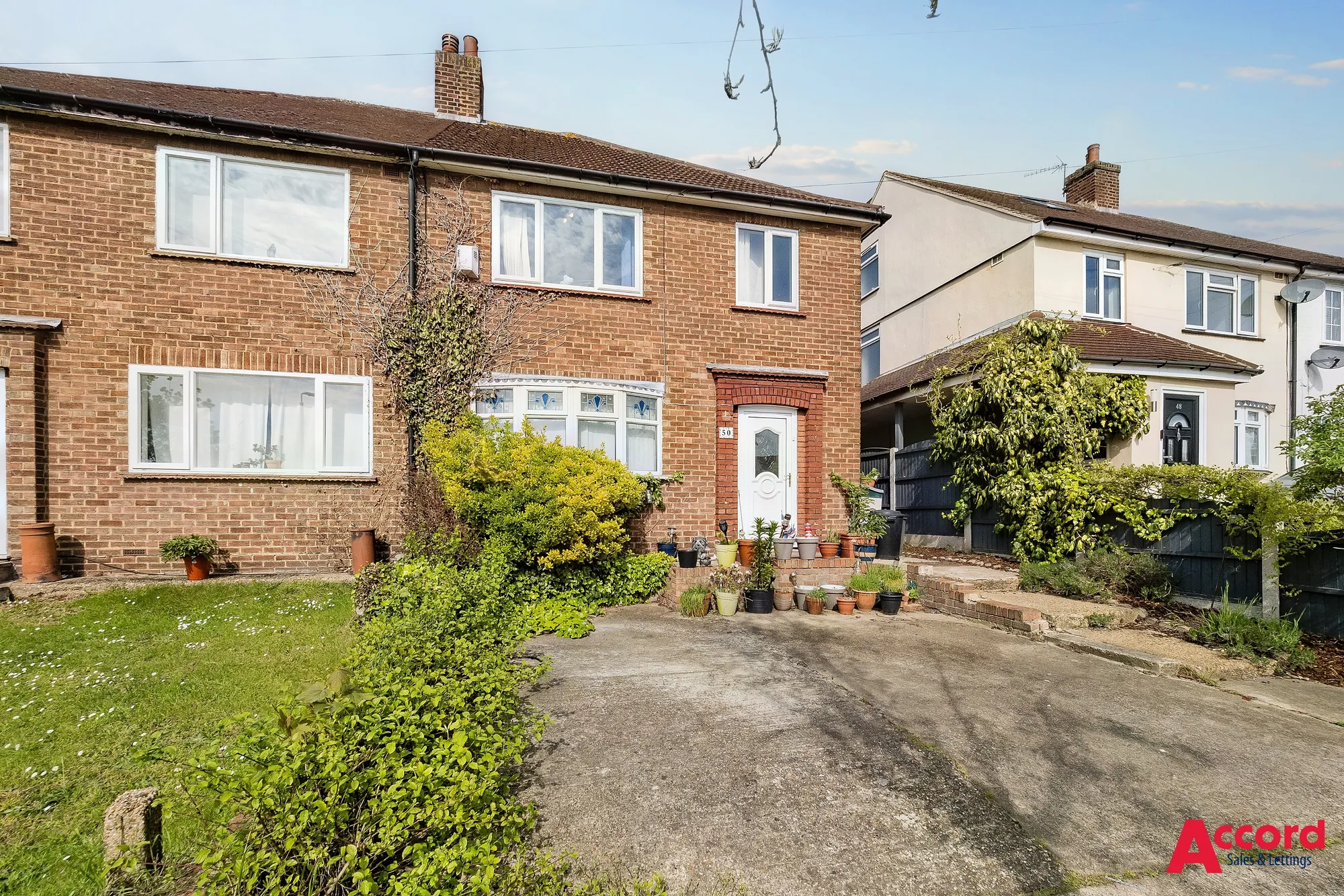 3 bed semi-detached house for sale in Doncaster Way, Upminster  - Property Image 1