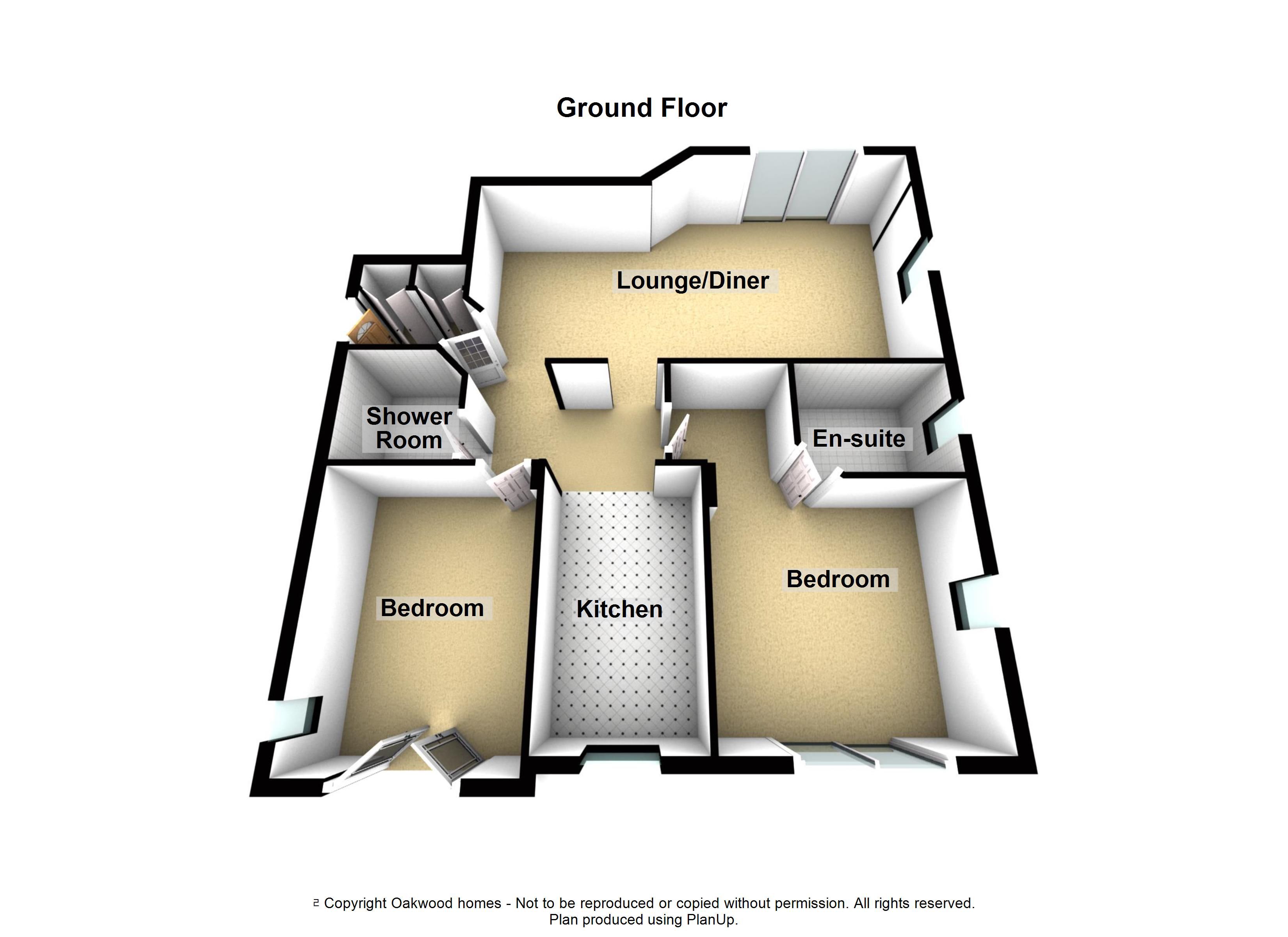 2 bed flat for sale in Almarina, Westgate - Property Floorplan
