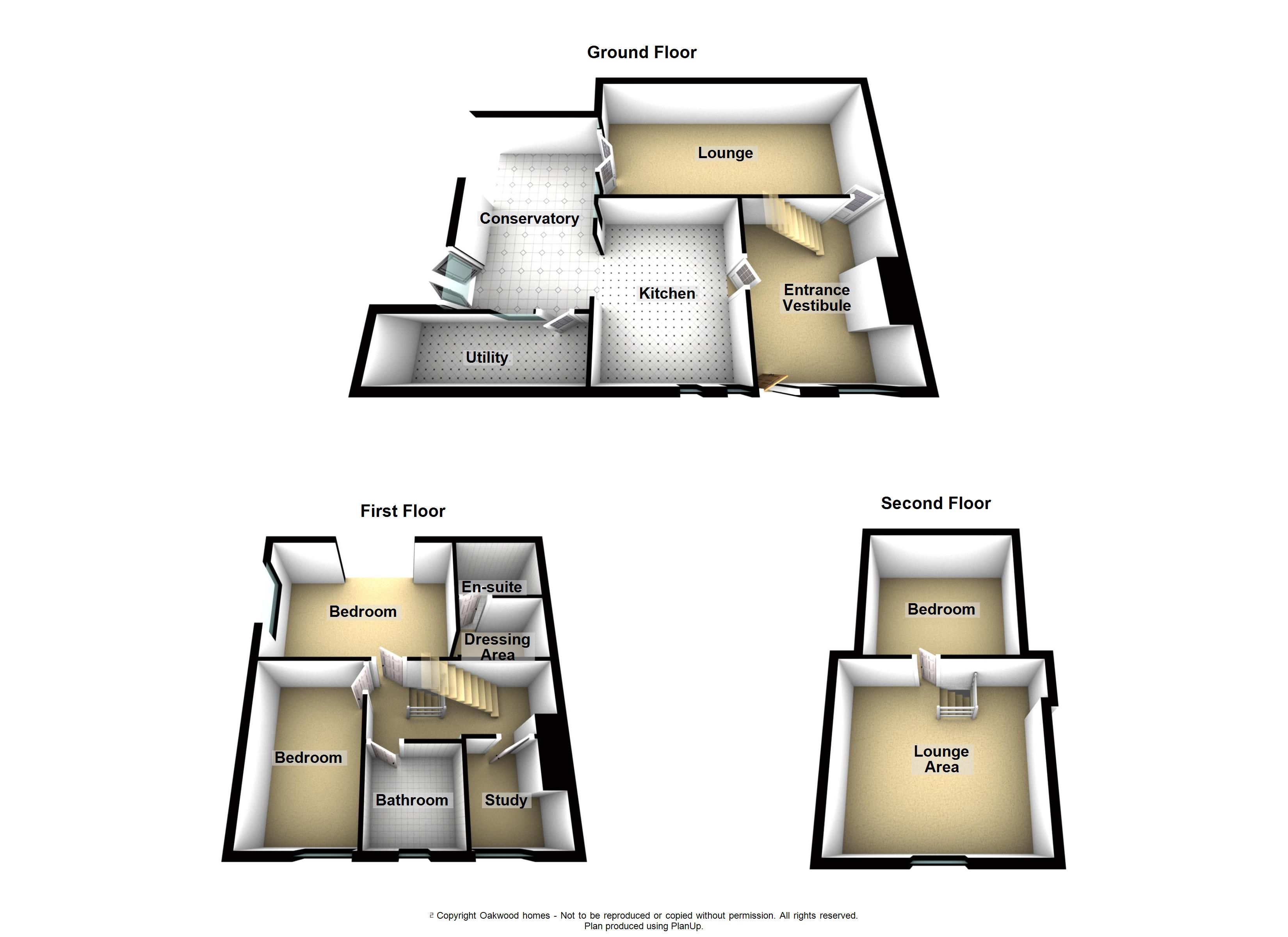 4 bed semi-detached house for sale in Crow Hill, Broadstairs - Property floorplan