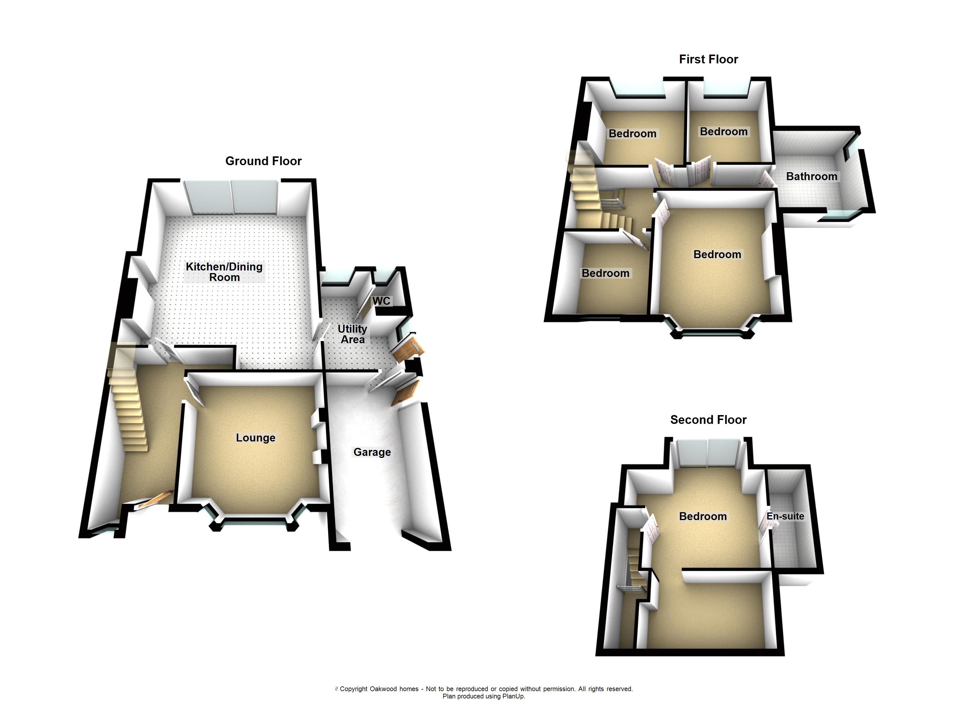 5 bed semi-detached house for sale in Bradstow Way, Broadstairs - Property Floorplan