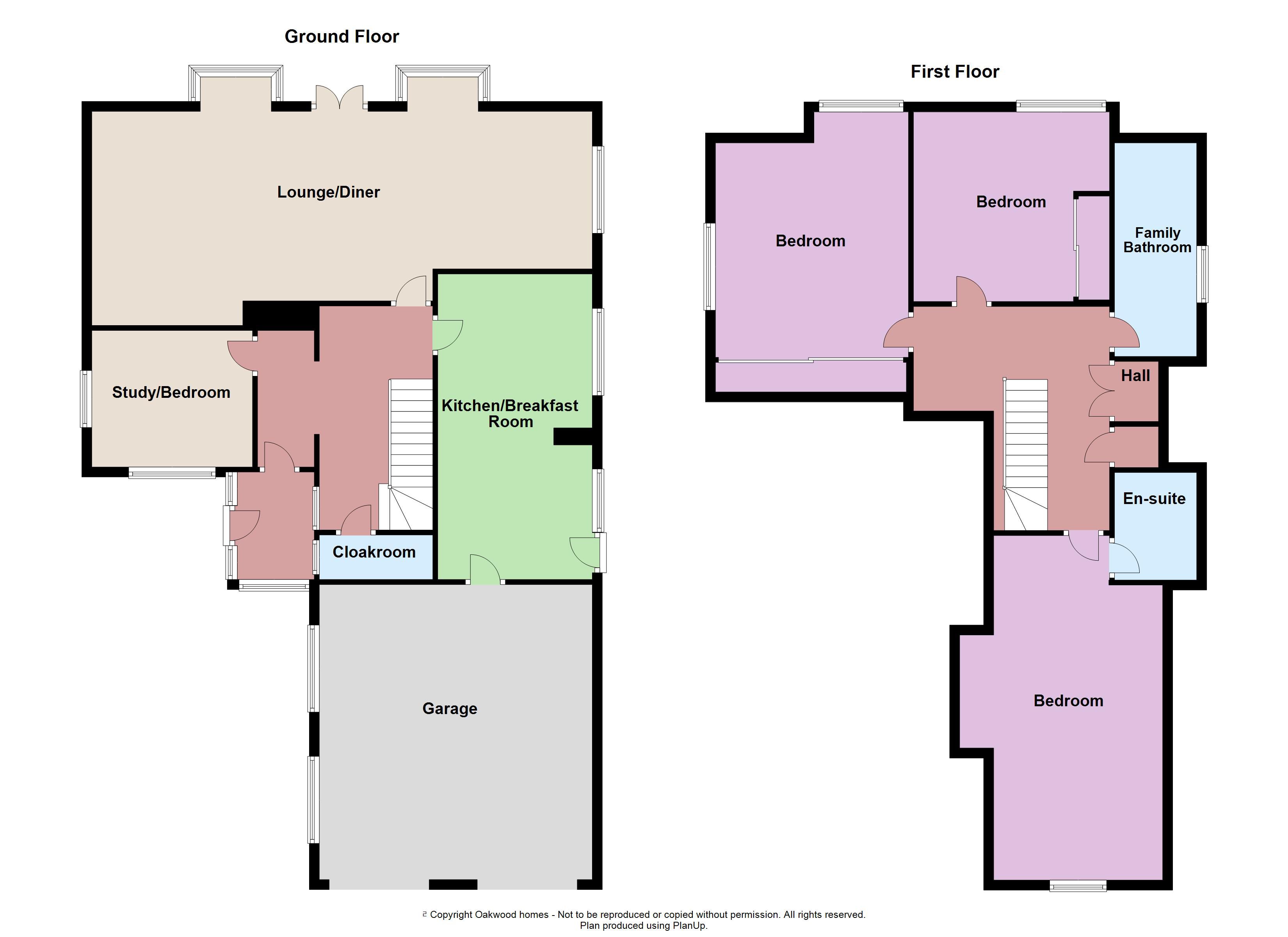 4 bed detached house for sale in Thrupp Paddock, Broadstairs - Property Floorplan