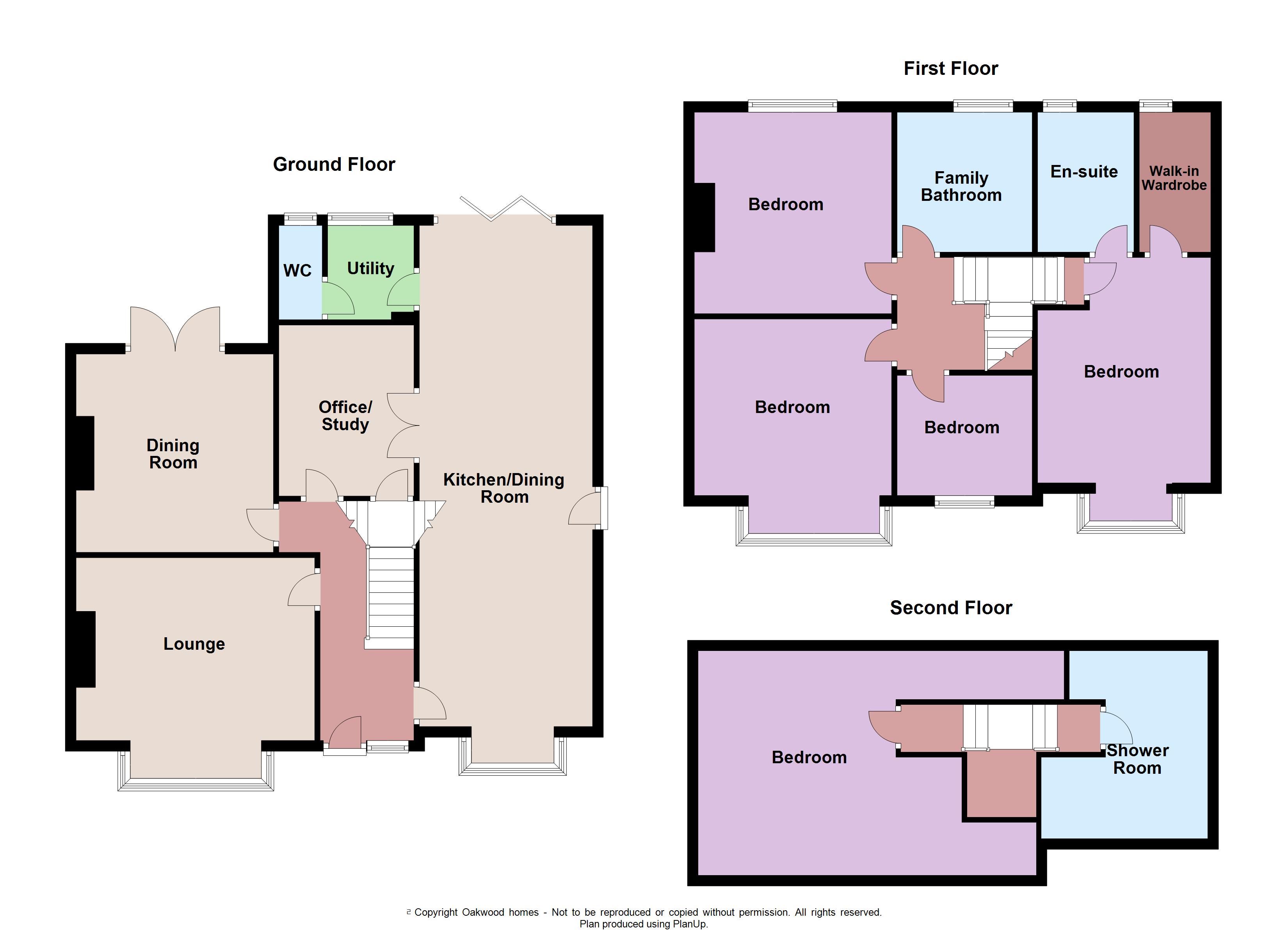 5 bed semi-detached house for sale in Argyle Avenue, Margate - Property Floorplan