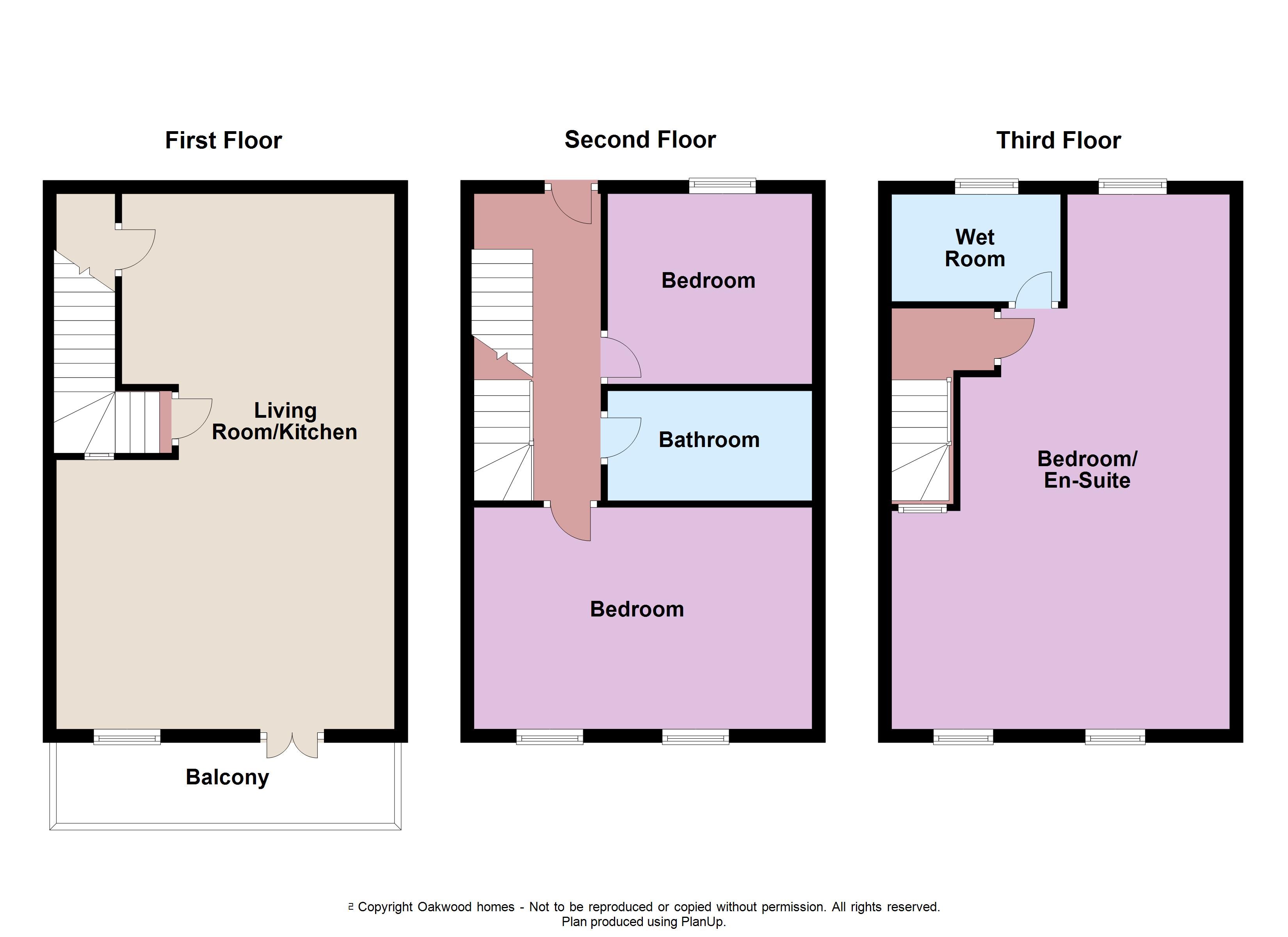 3 bed maisonette for sale in Terrace View, Margate - Property Floorplan