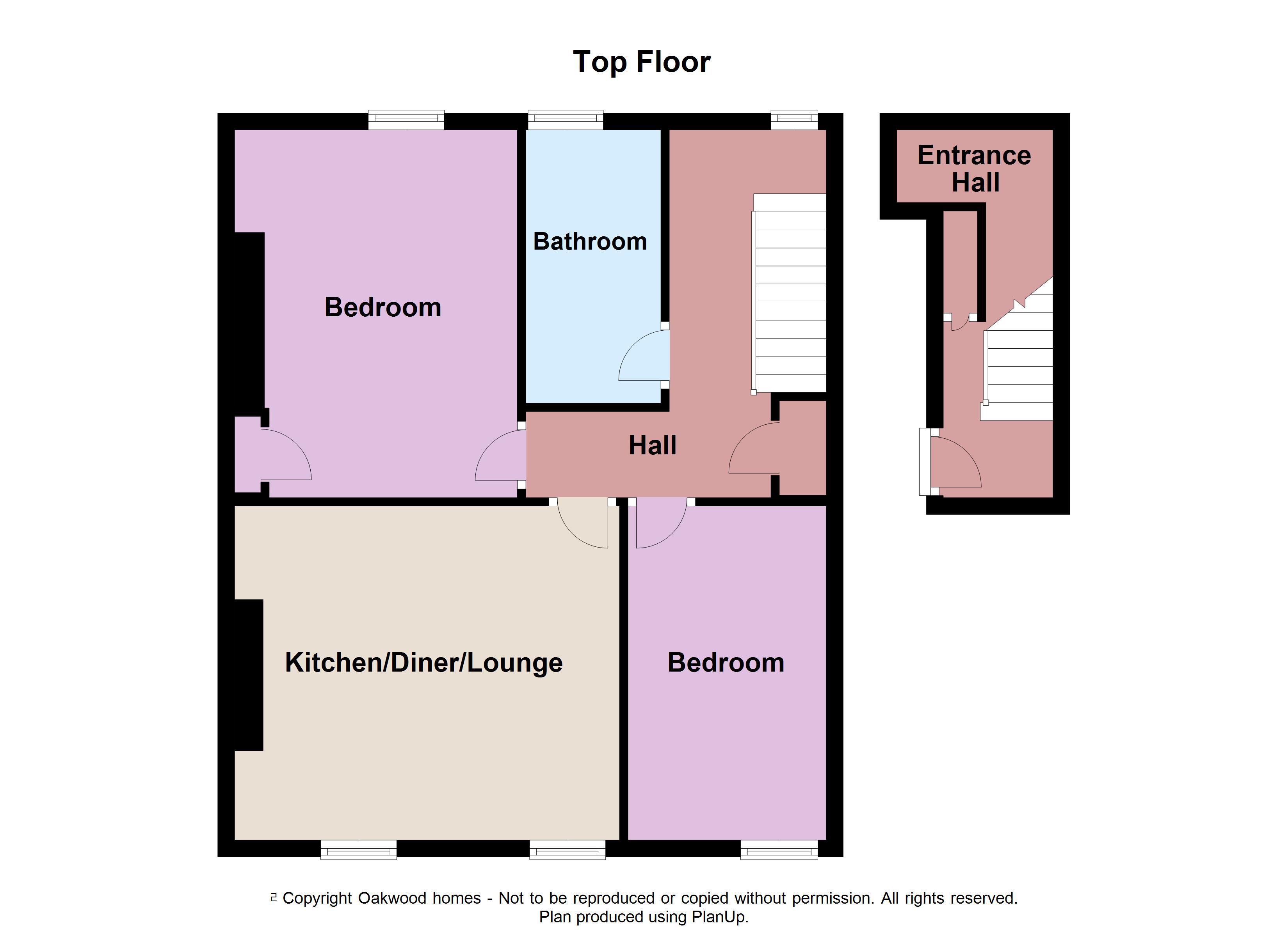 2 bed flat for sale in Grange Road, Ramsgate - Property Floorplan