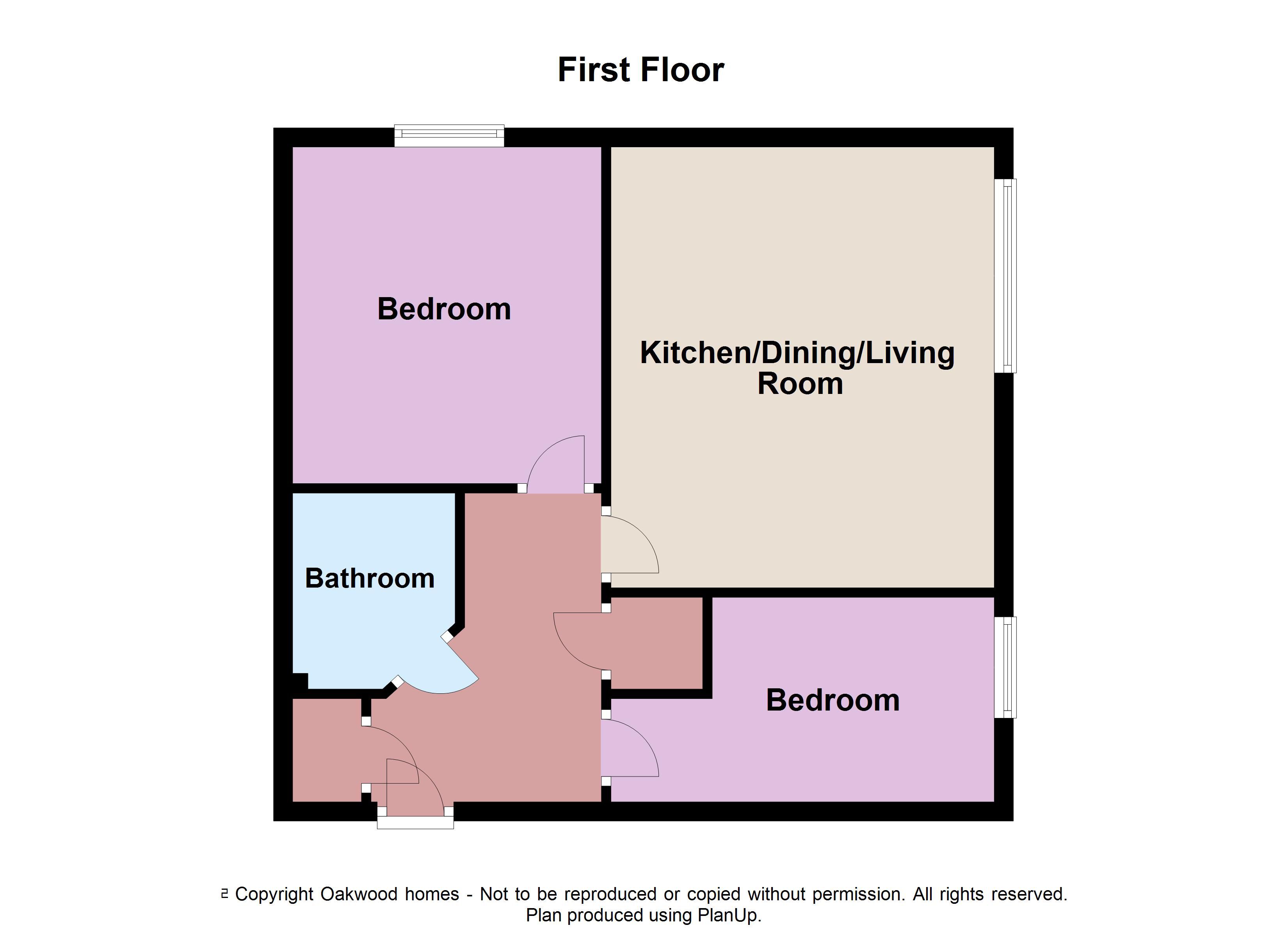2 bed flat for sale in The Edge, Ramsgate - Property Floorplan