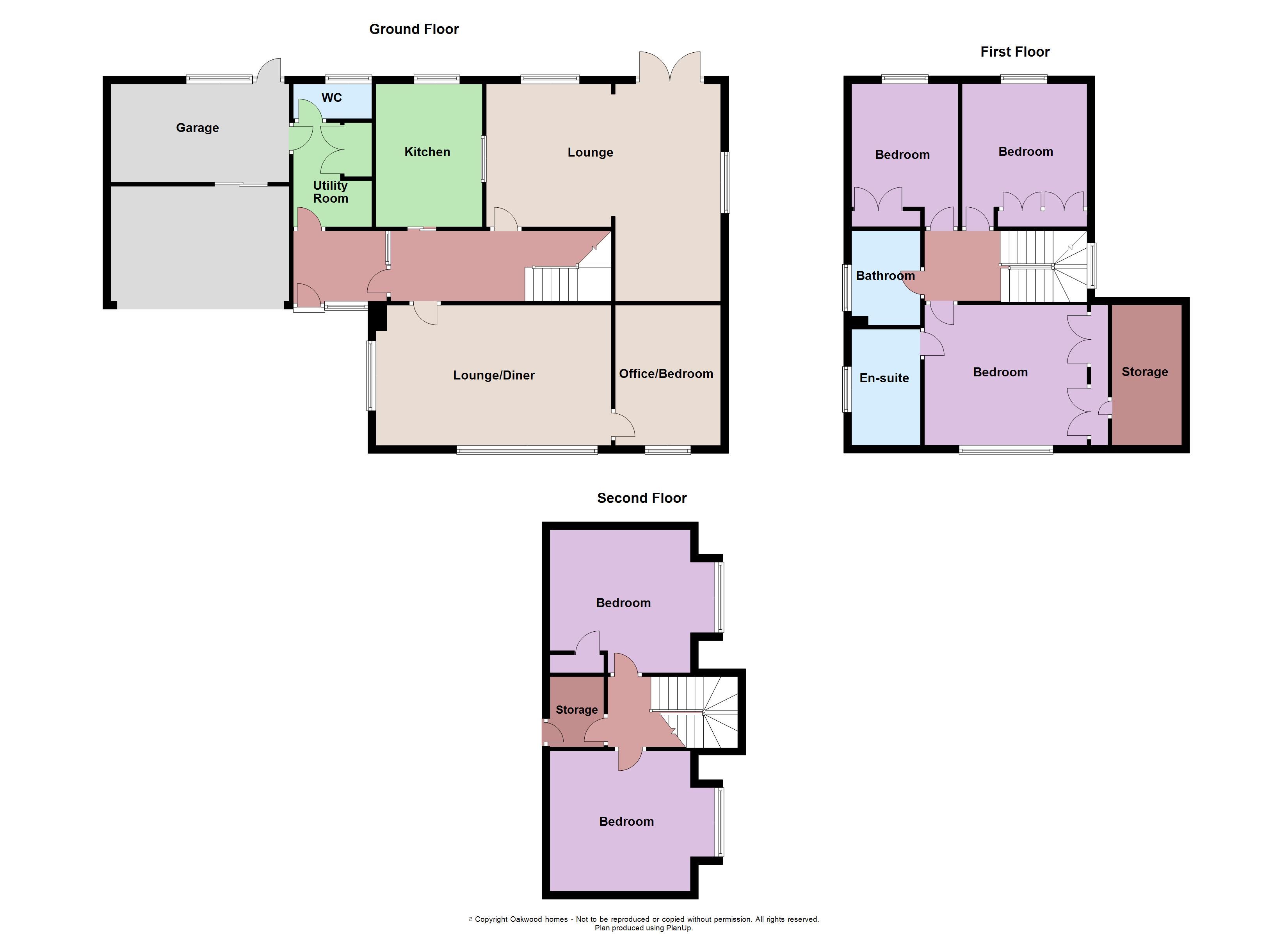 5 bed detached house for sale in Beech Grove, Ramsgate - Property Floorplan