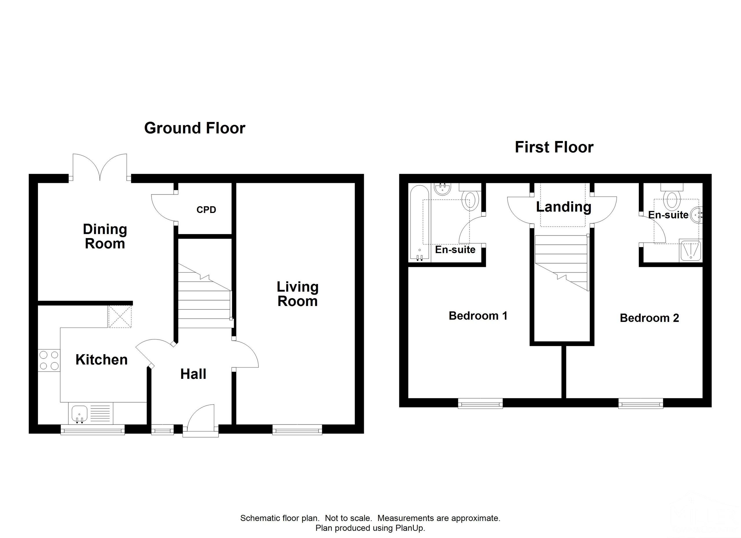 2 bed barn conversion for sale in Halwill, Beaworthy - Property floorplan