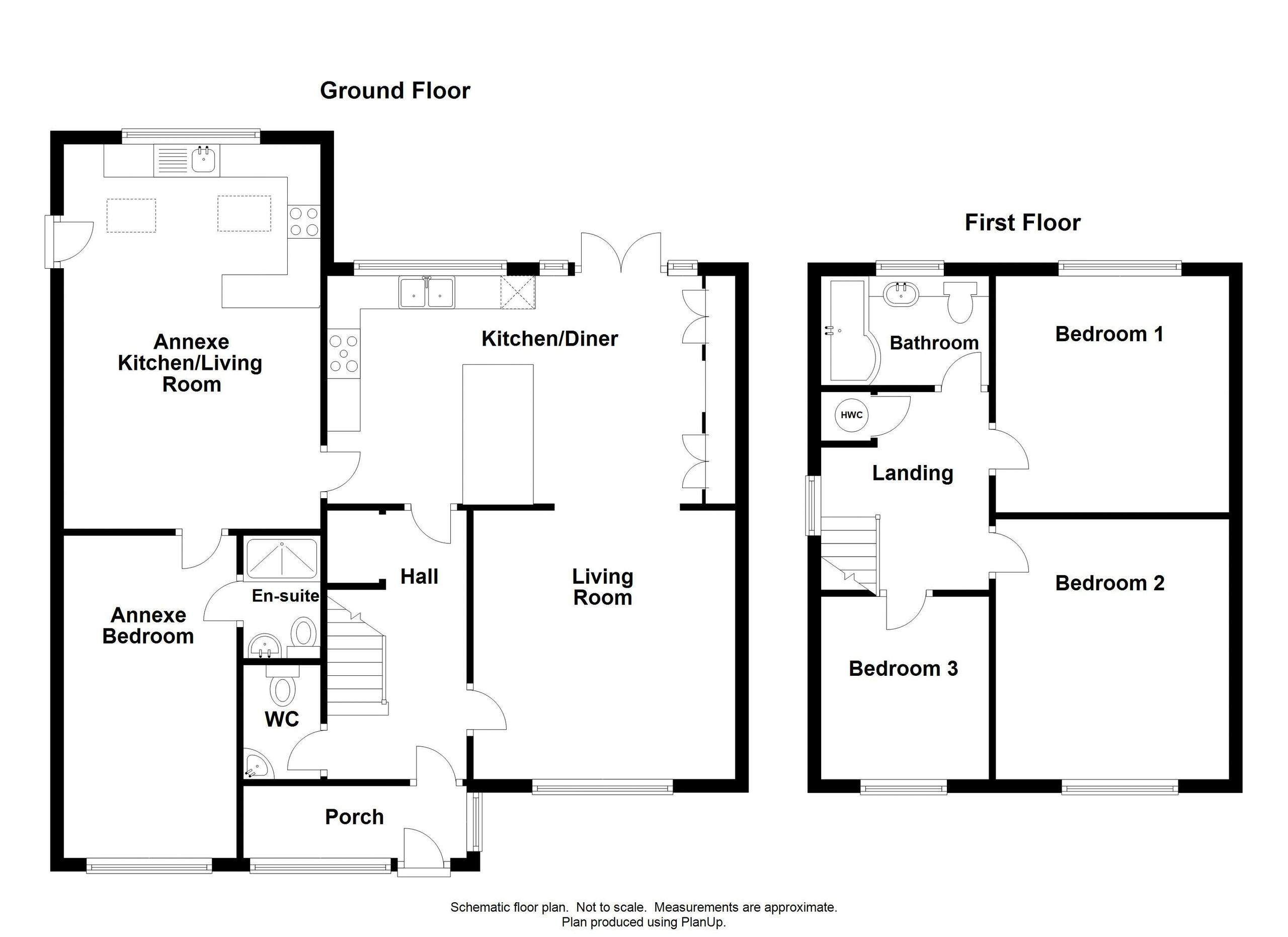 4 bed semi-detached house for sale in Milton Crescent, Tavistock - Property floorplan