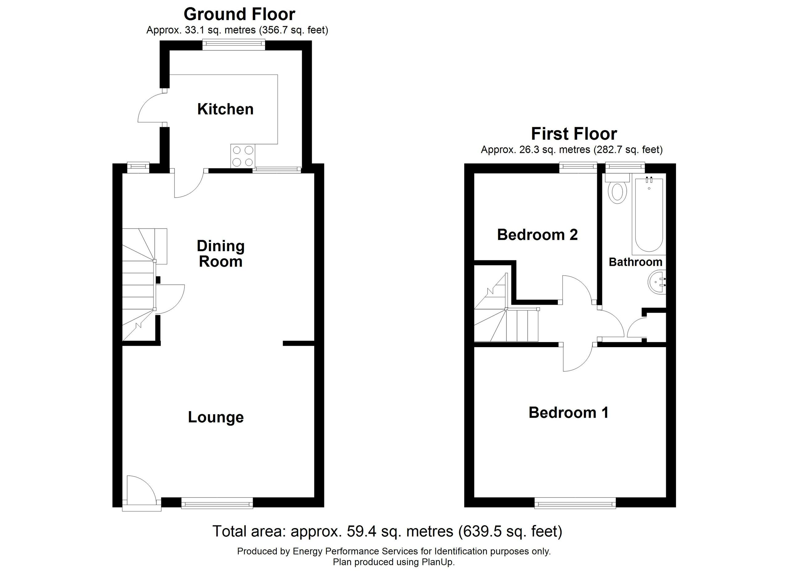 2 bed cottage for sale in Whitchurch Road, Tavistock - Property floorplan