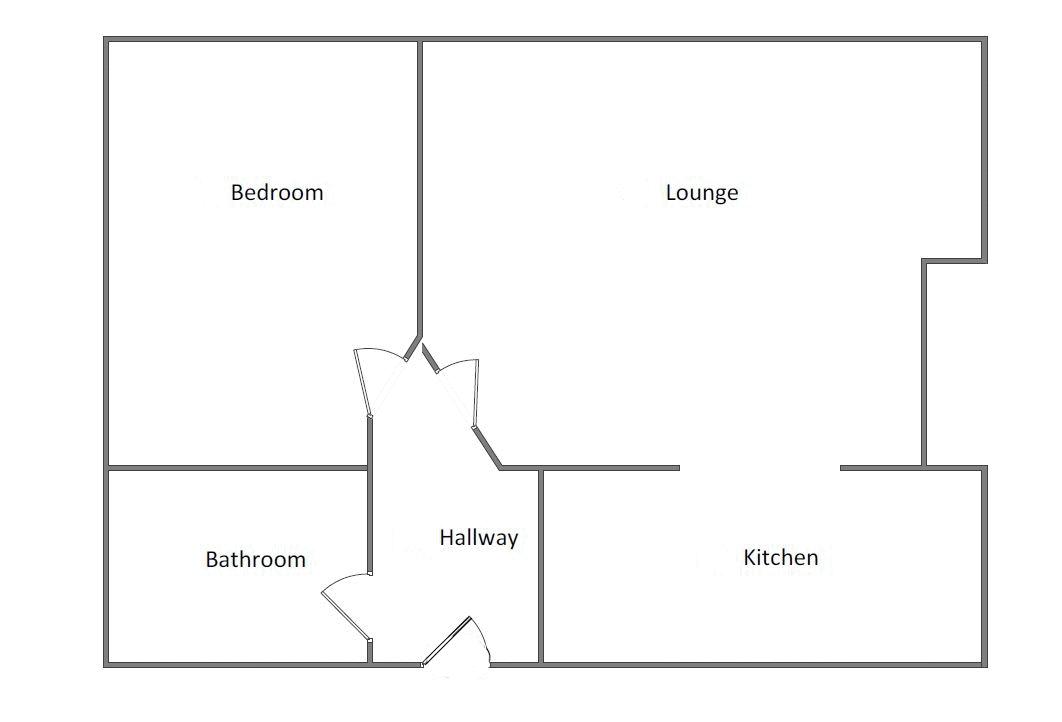 1 bed apartment for sale in West Street, Tavistock - Property floorplan