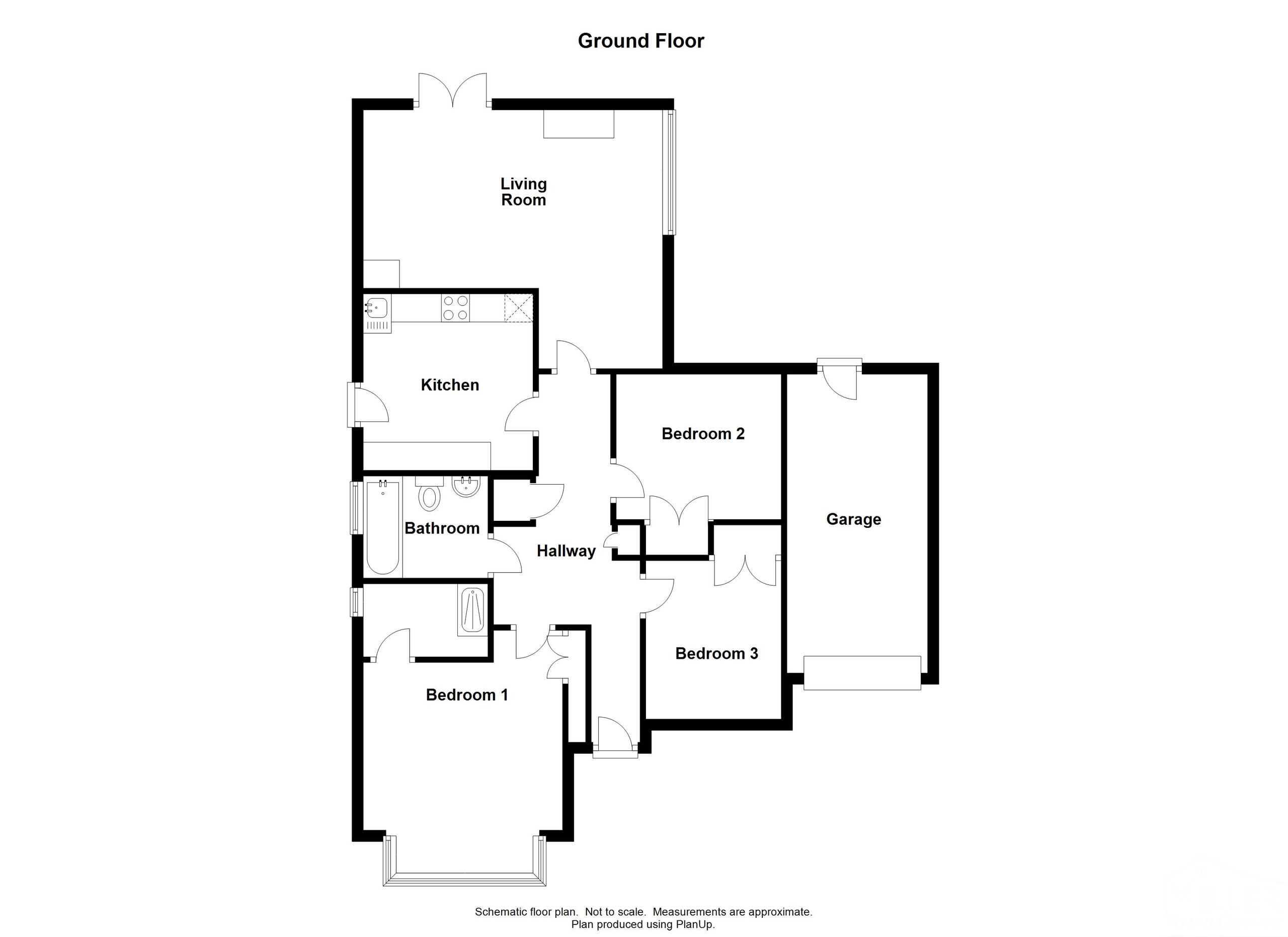3 bed detached bungalow for sale in Okehampton, Okehampton - Property floorplan