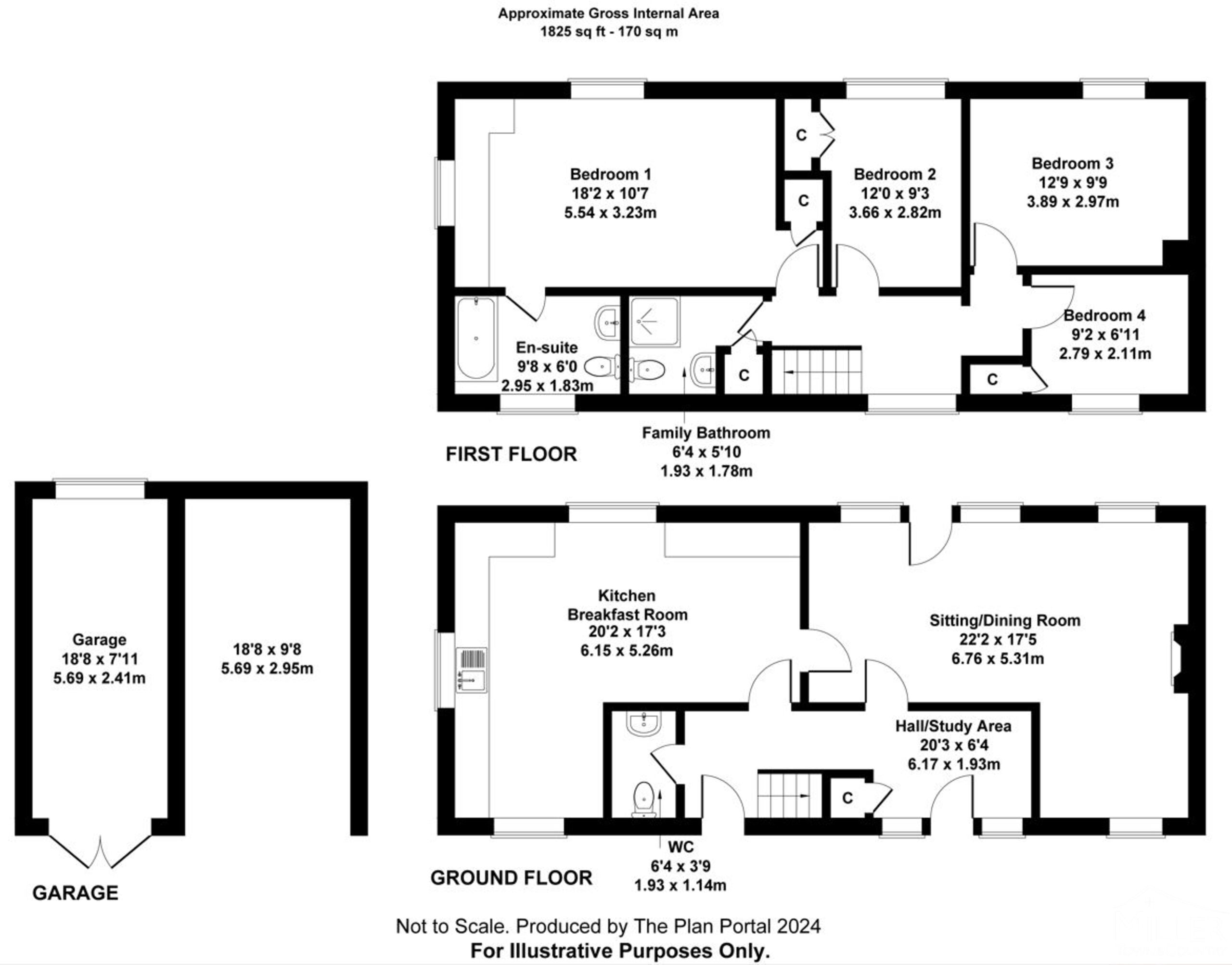 4 bed barn conversion for sale in Sampford Courtenay, Okehampton - Property floorplan