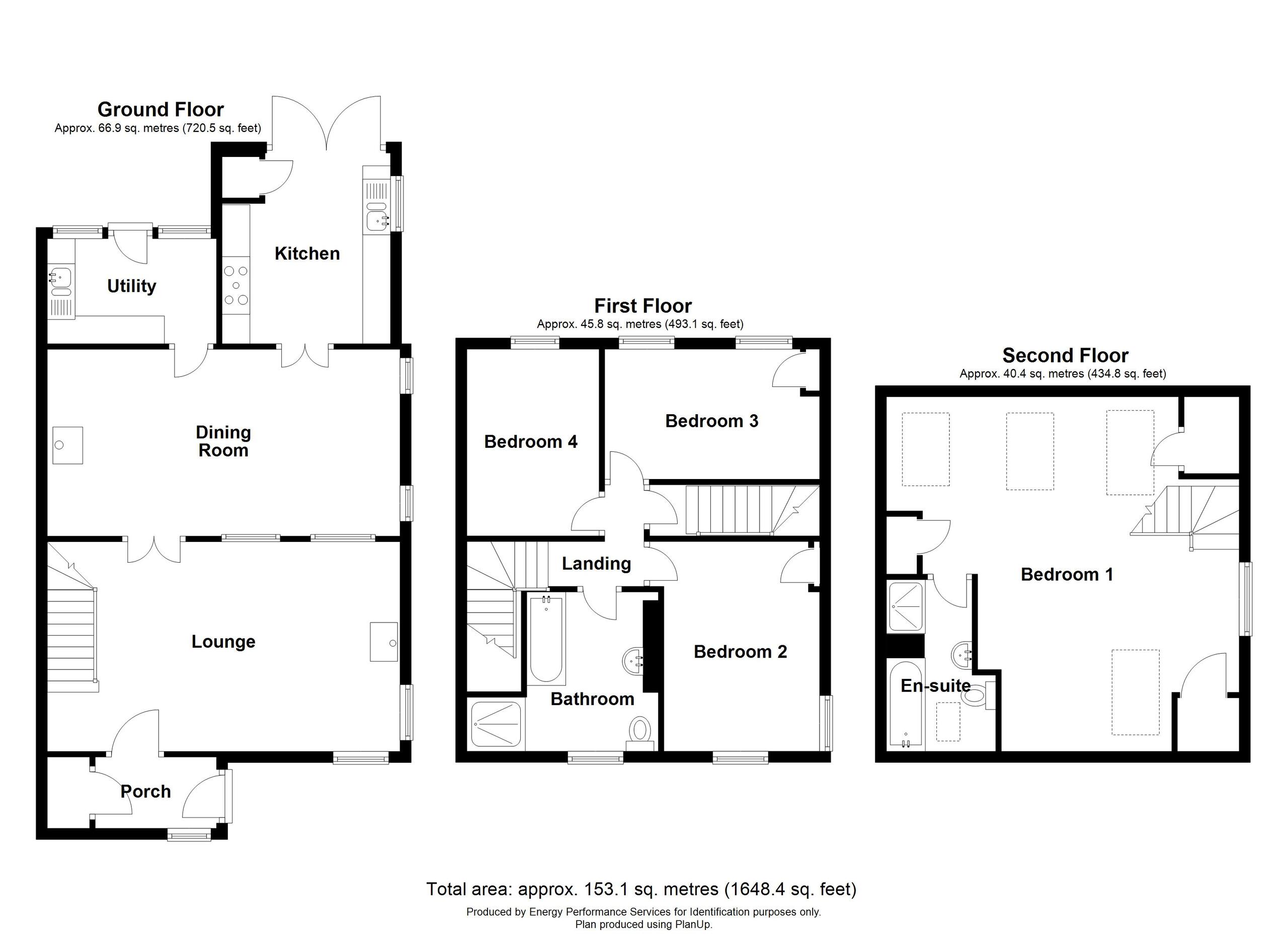 4 bed cottage for sale in Chapel Row, Liskeard - Property floorplan