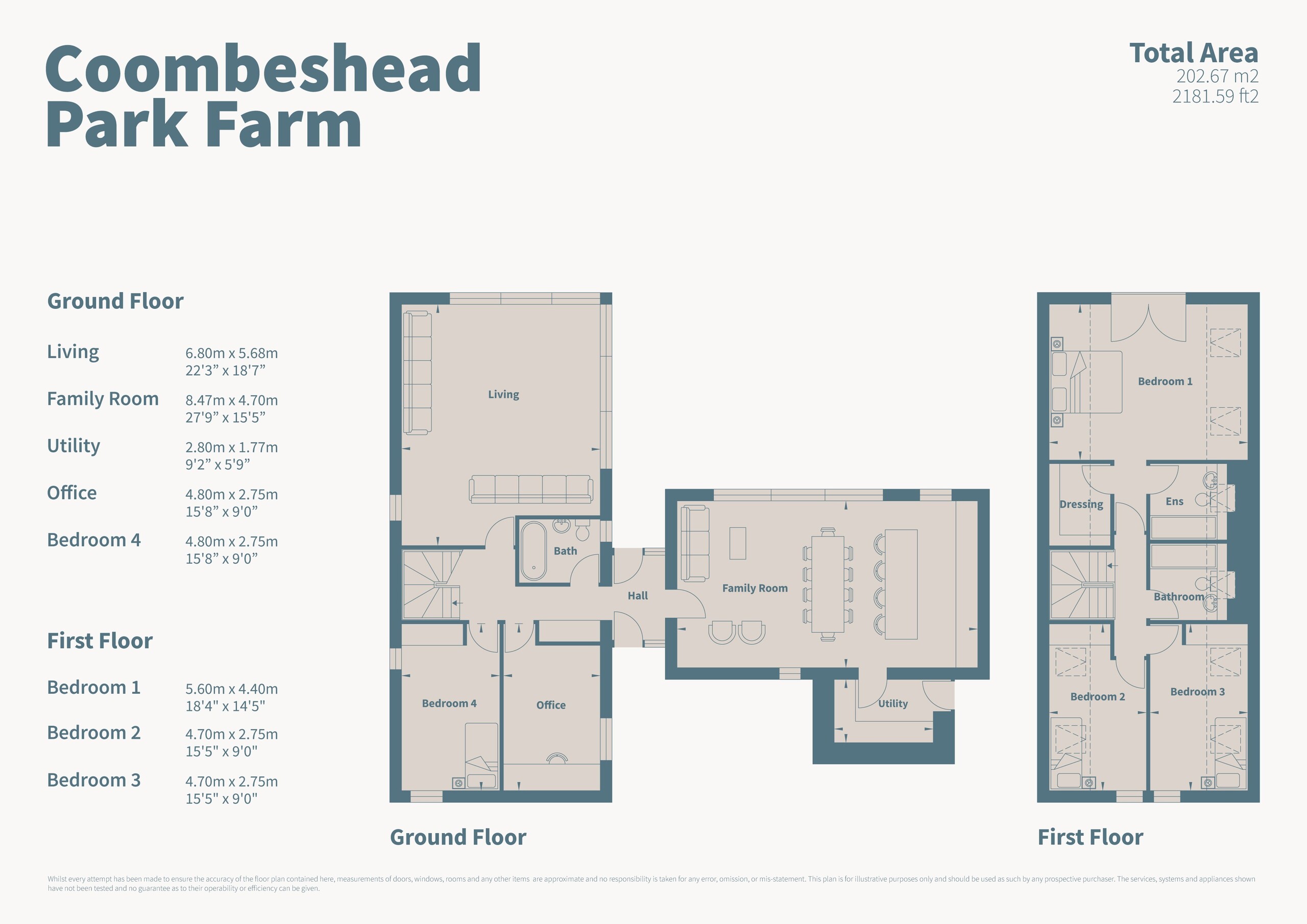 4 bed land for sale in Virginstow, Beaworthy - Property floorplan