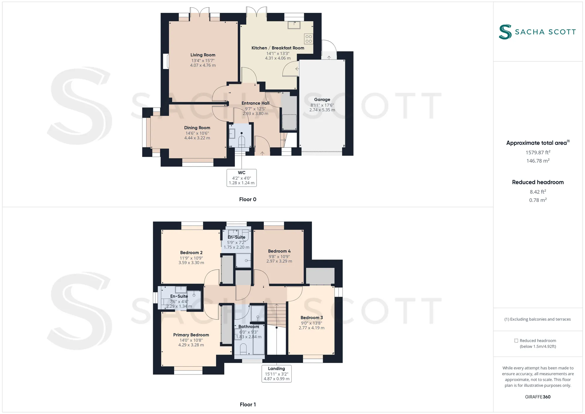 4 bed detached house for sale in Hillside, Banstead - Property Floorplan