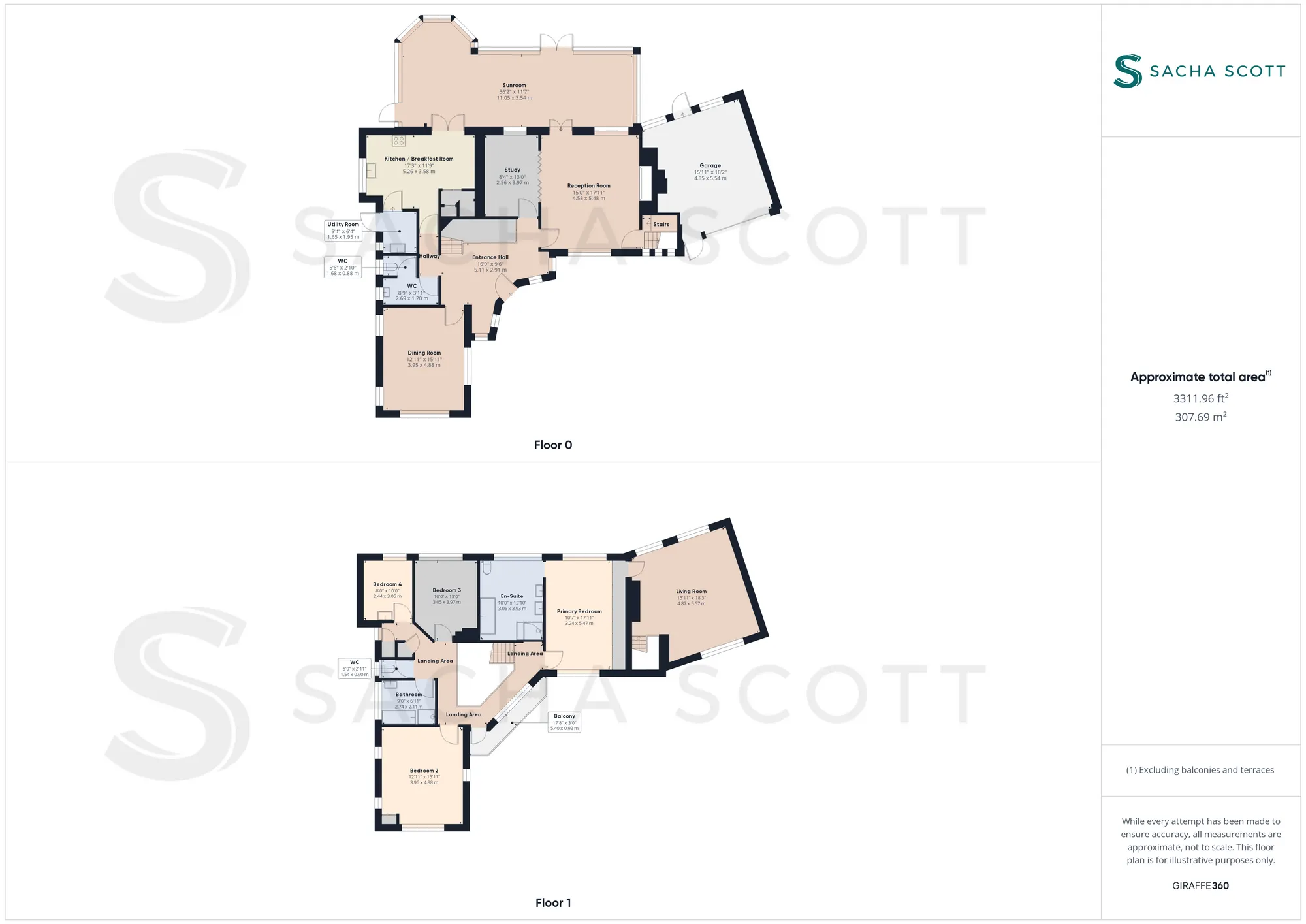4 bed detached house for sale in Tudor Close, Banstead - Property Floorplan