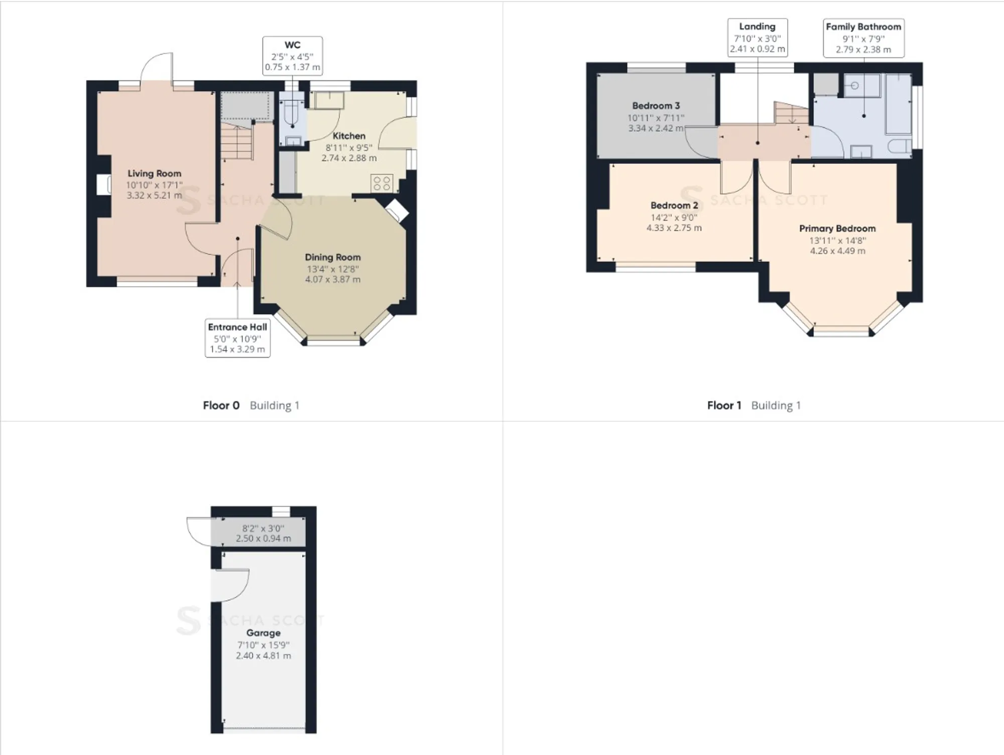 3 bed semi-detached house for sale in Reigate Road, Epsom - Property Floorplan