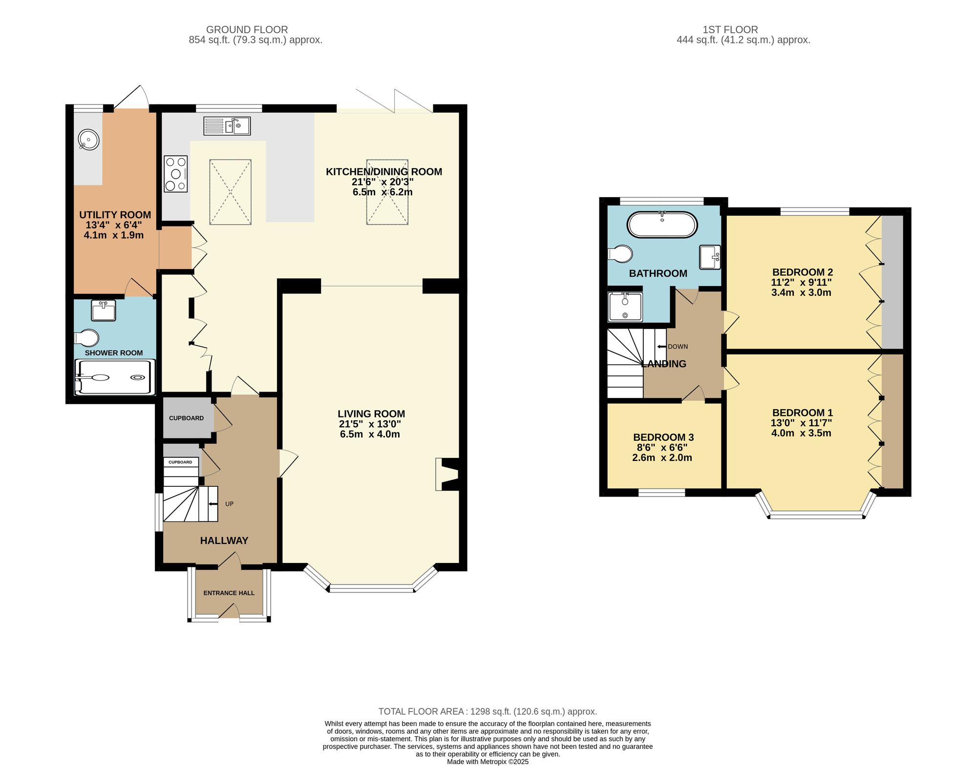 3 bed semi-detached house for sale in Westfield Avenue, South Croydon - Property Floorplan