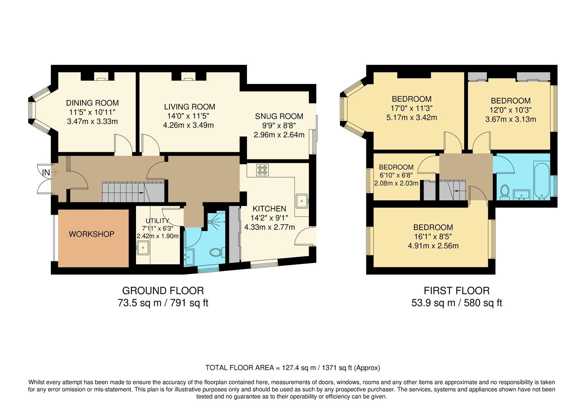4 bed semi-detached house for sale in Littleheath Road, South Croydon - Property Floorplan
