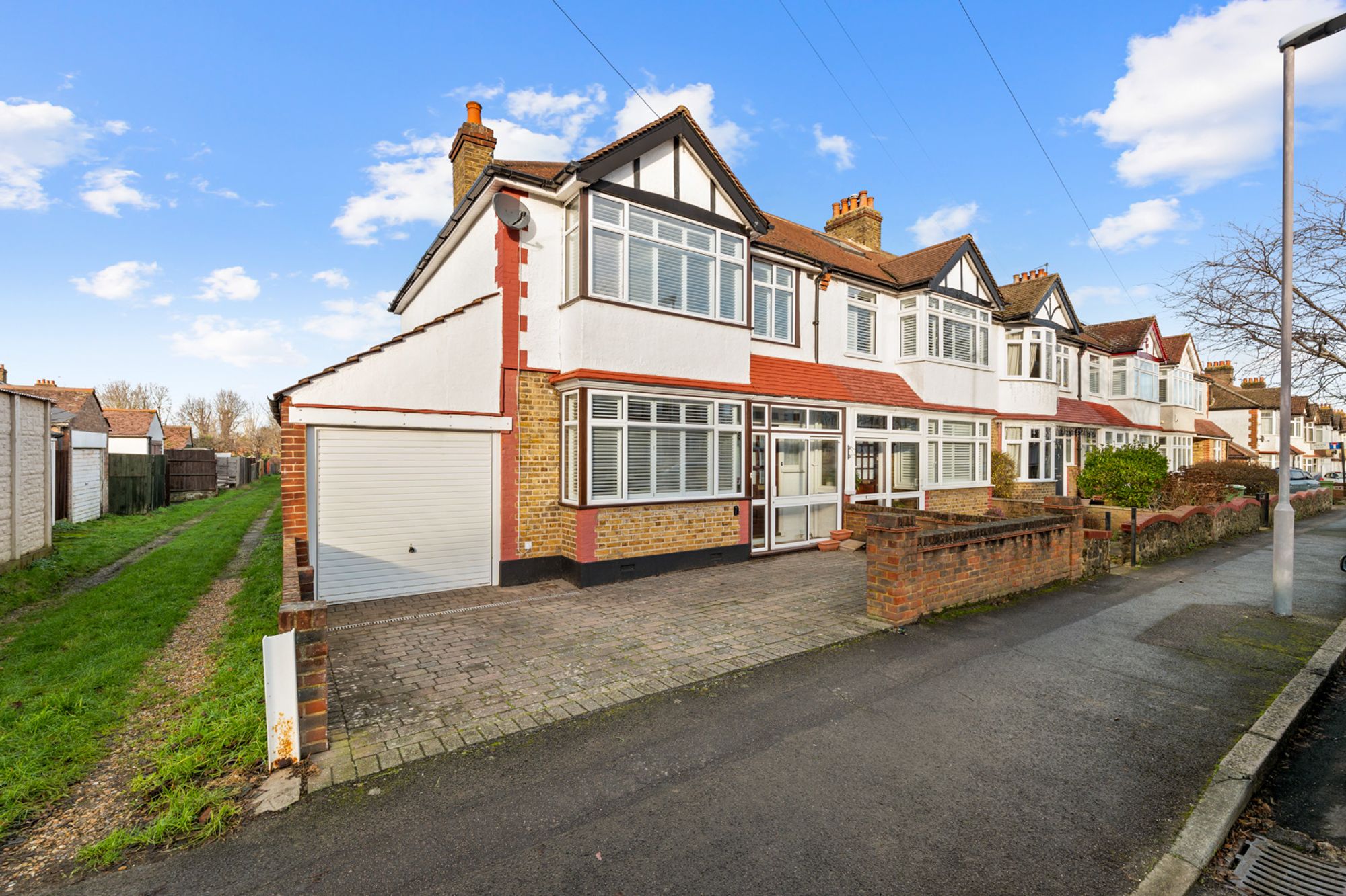 3 bed end of terrace house for sale in Godalming Avenue, Wallington, SM6