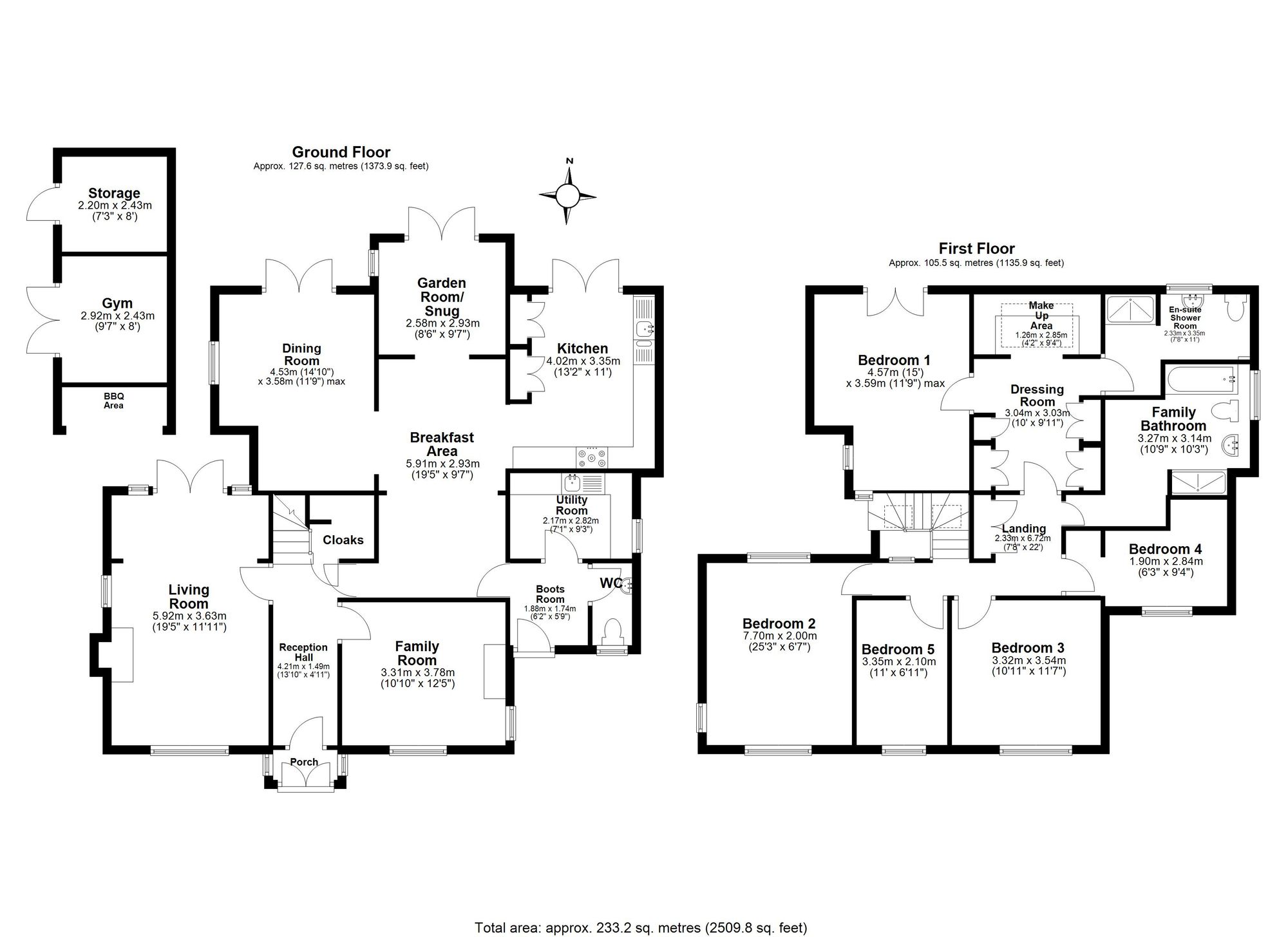 5 bed detached house for sale in Kelsey Lane, Coventry - Property floorplan