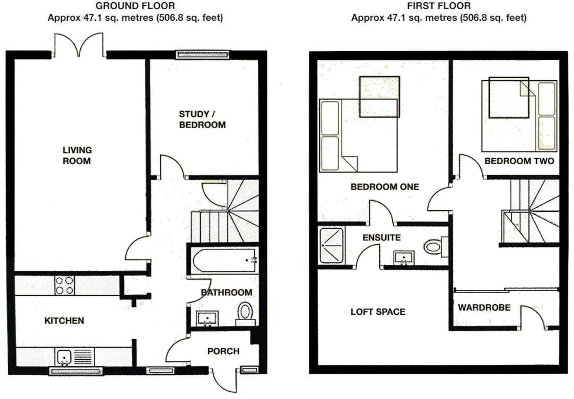 3 bed for sale in Barford Approach, Leamington Spa - Property floorplan