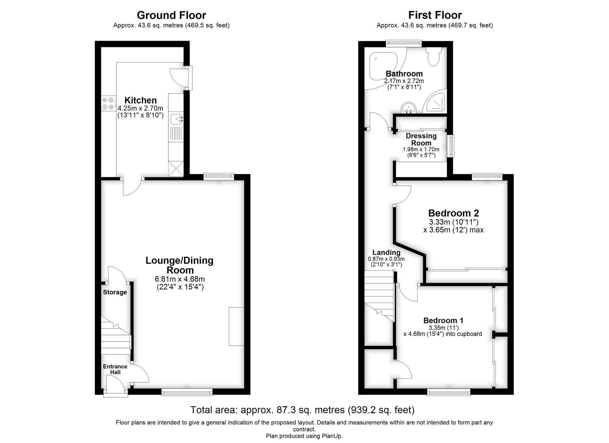 3 bed semi-detached house for sale in Holtom Street, Stratford-Upon-Avon - Property floorplan