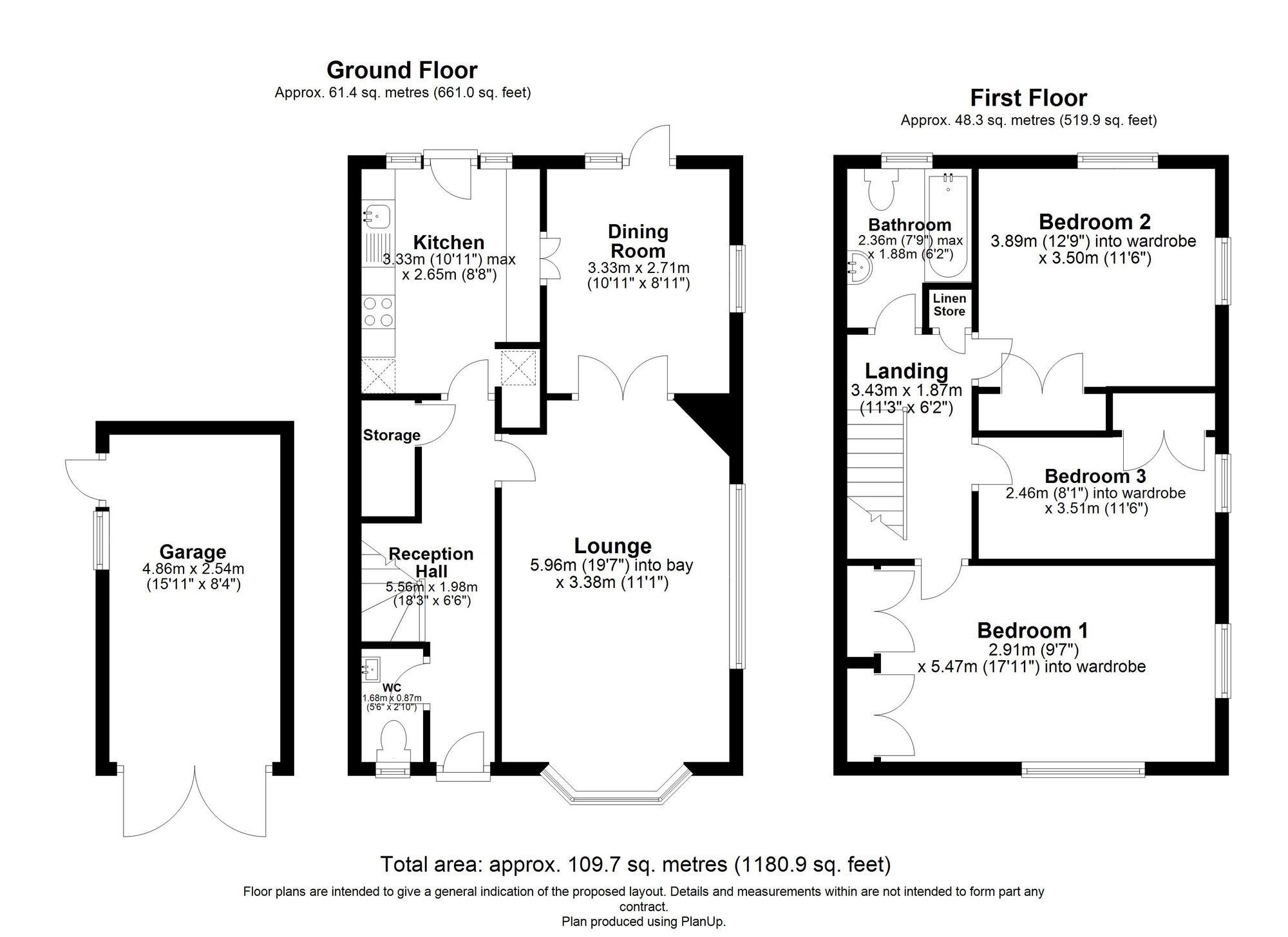 3 bed end of terrace house for sale in The Paddock, Birmingham - Property floorplan