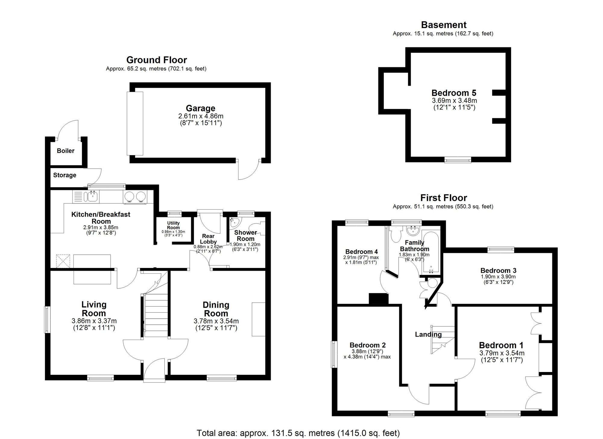 4 bed end of terrace house for sale in New Street, Stratford-Upon-Avon - Property floorplan