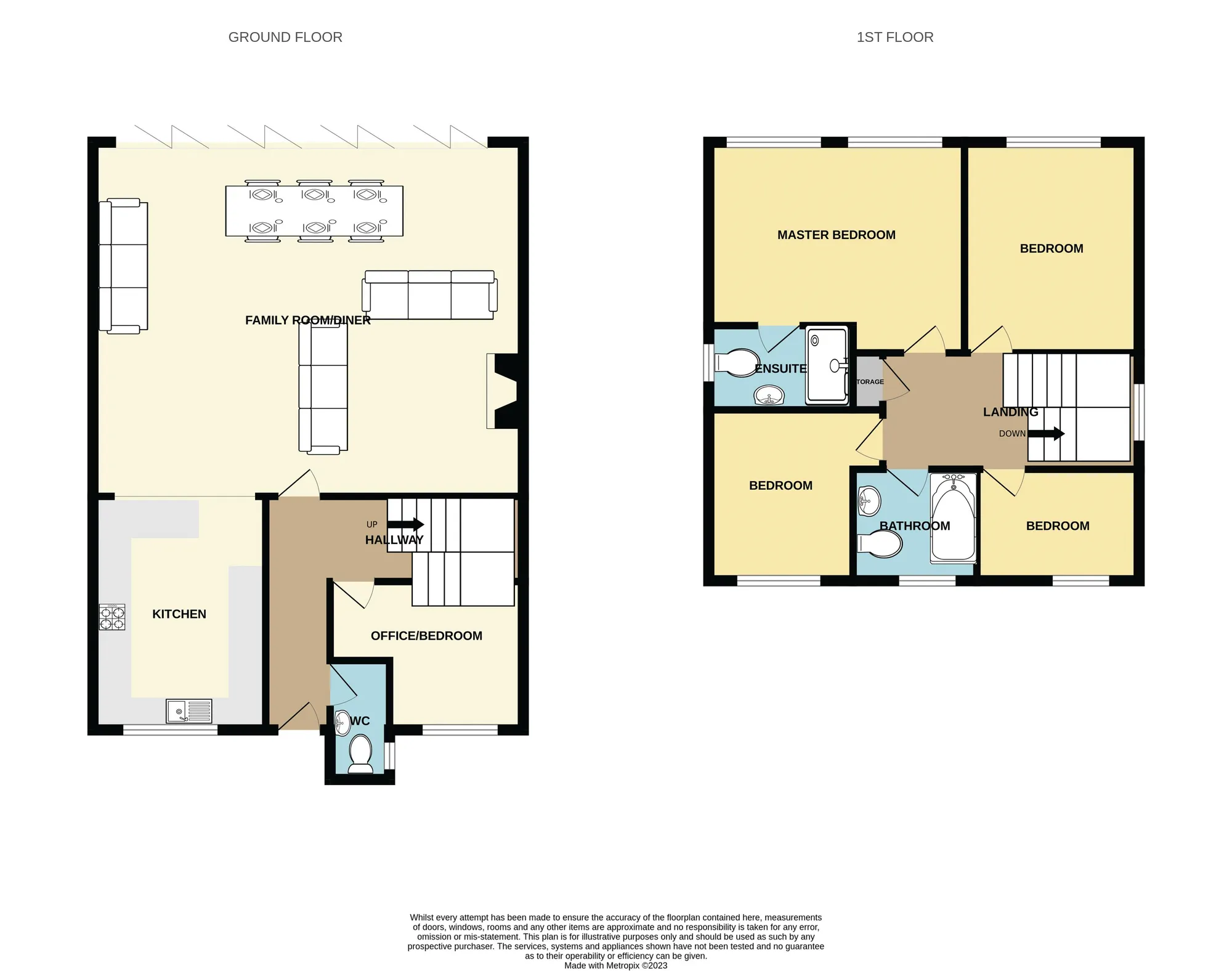 5 bed detached house for sale in Hemley Road, Grays - Property floorplan
