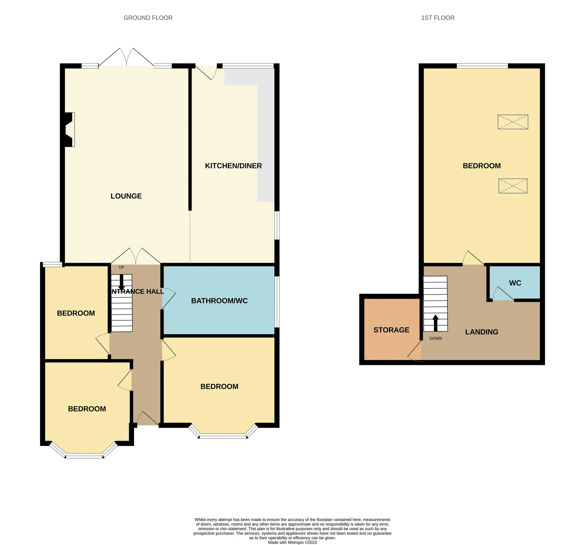 4 bed semi-detached house for sale in Windsor Avenue, Stanford-Le-Hope - Property floorplan