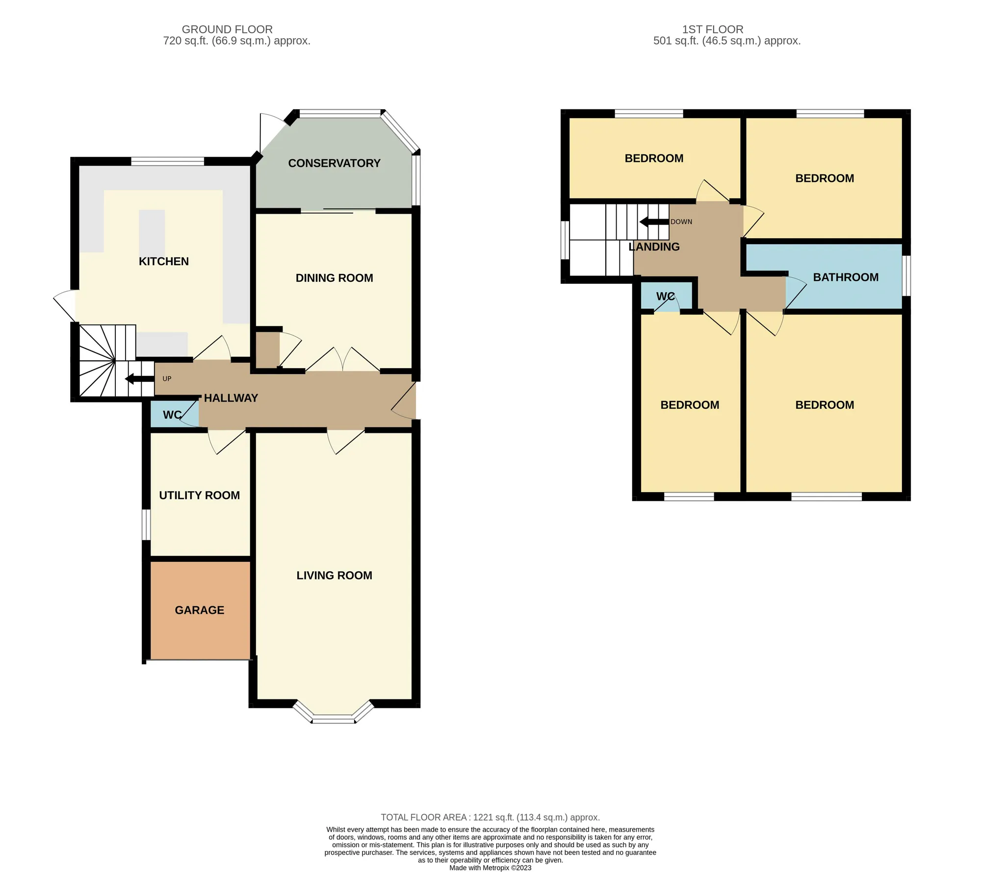 4 bed detached house for sale in Willow Hill, Stanford-Le-Hope - Property floorplan