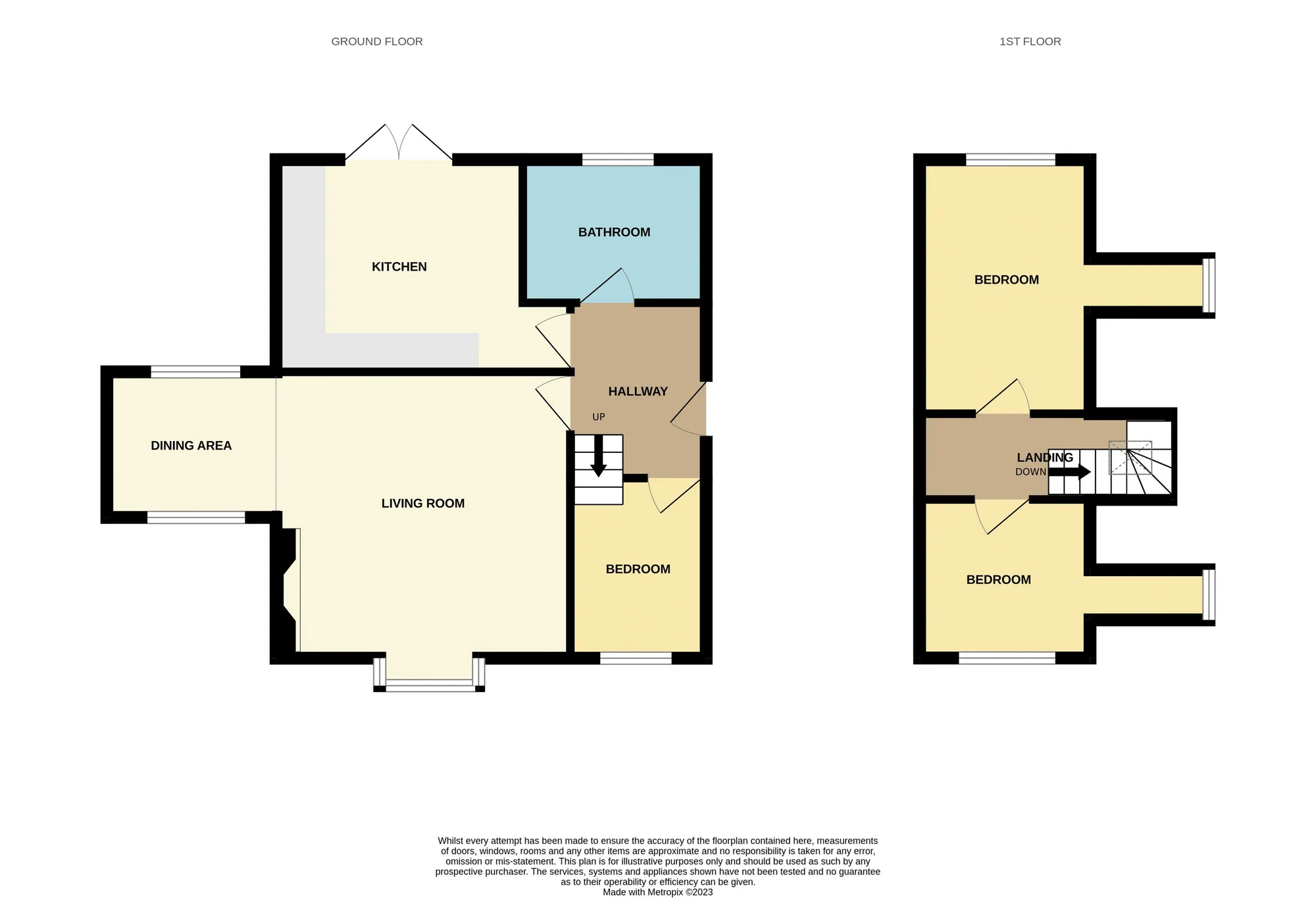 3 bed detached house for sale in Sandown Road, Grays - Property floorplan