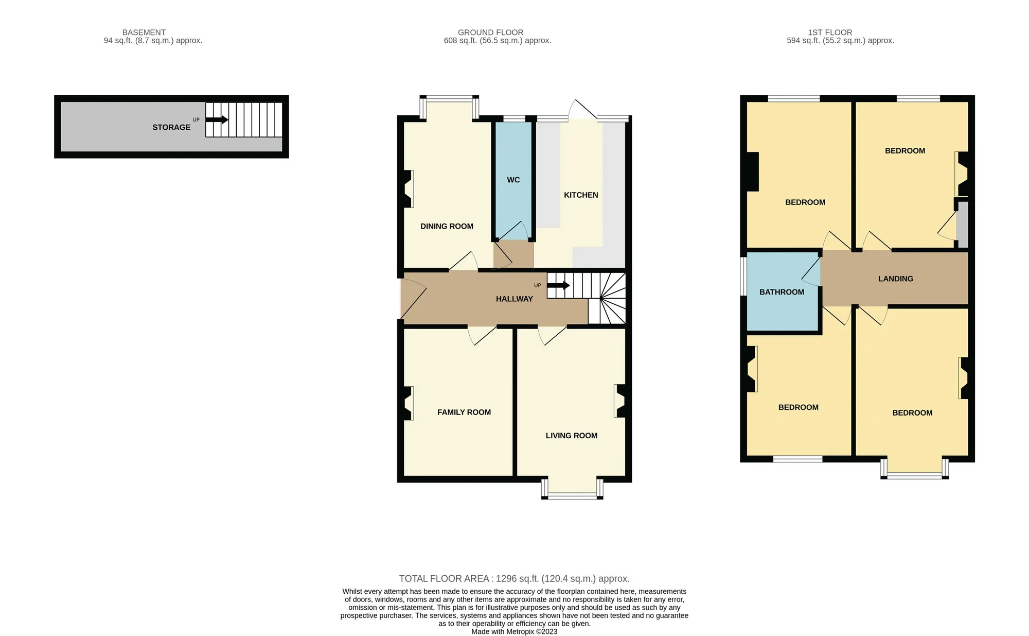 4 bed semi-detached house for sale in Fairview Avenue, Stanford-Le-Hope - Property floorplan