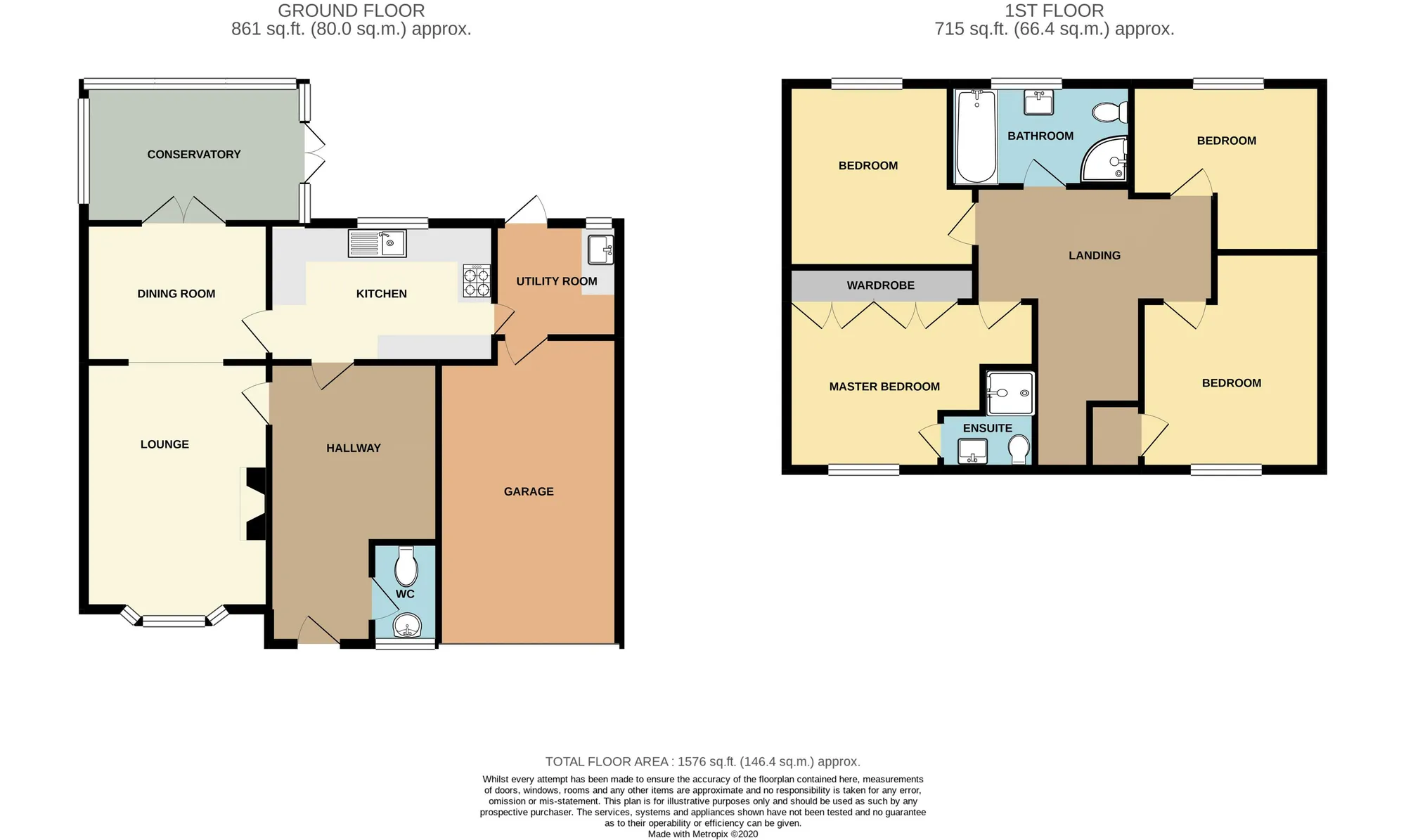 4 bed detached house for sale in Cameron Close, Stanford-Le-Hope - Property floorplan