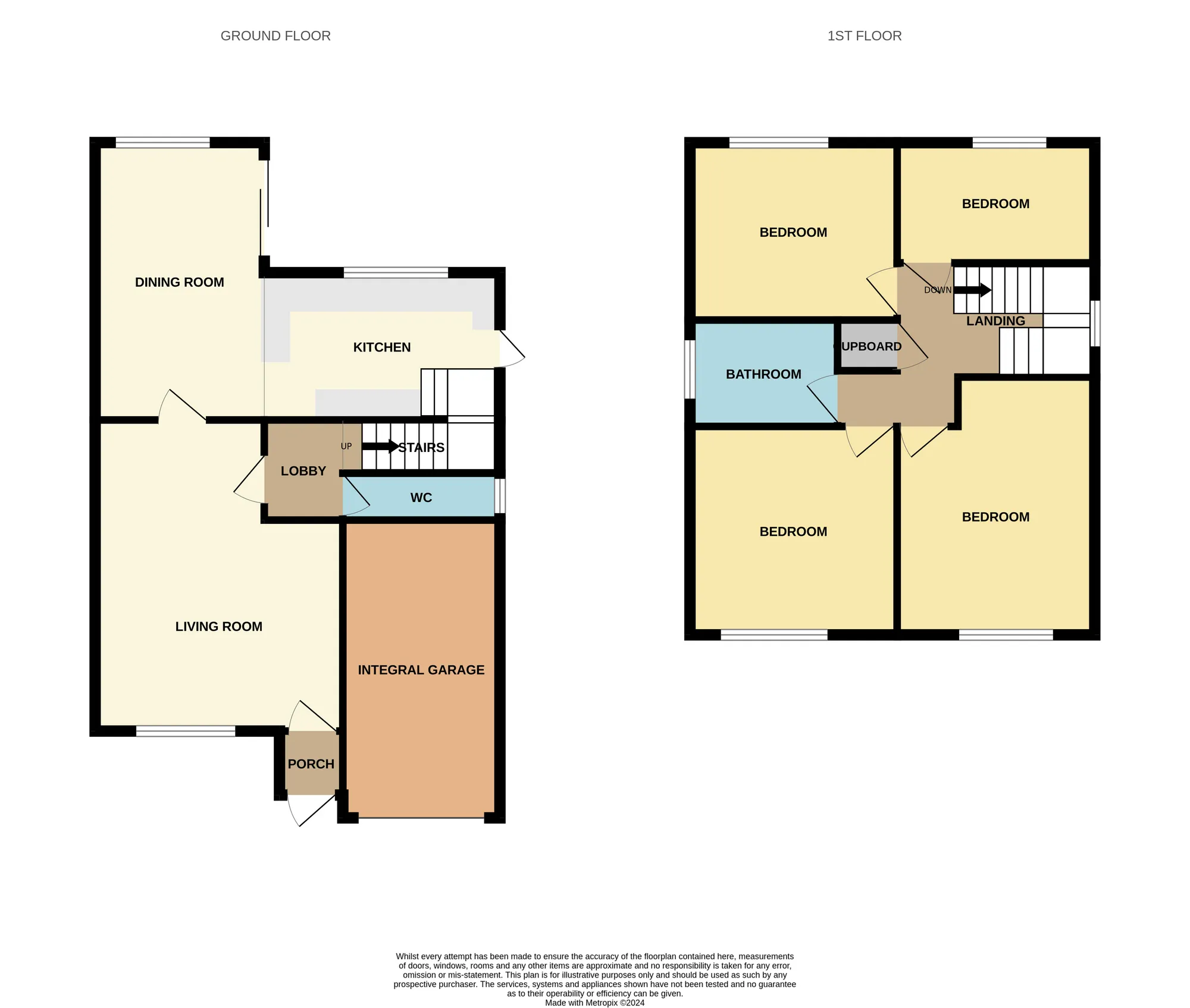 4 bed detached house for sale in Willow Hill, Stanford-Le-Hope - Property floorplan