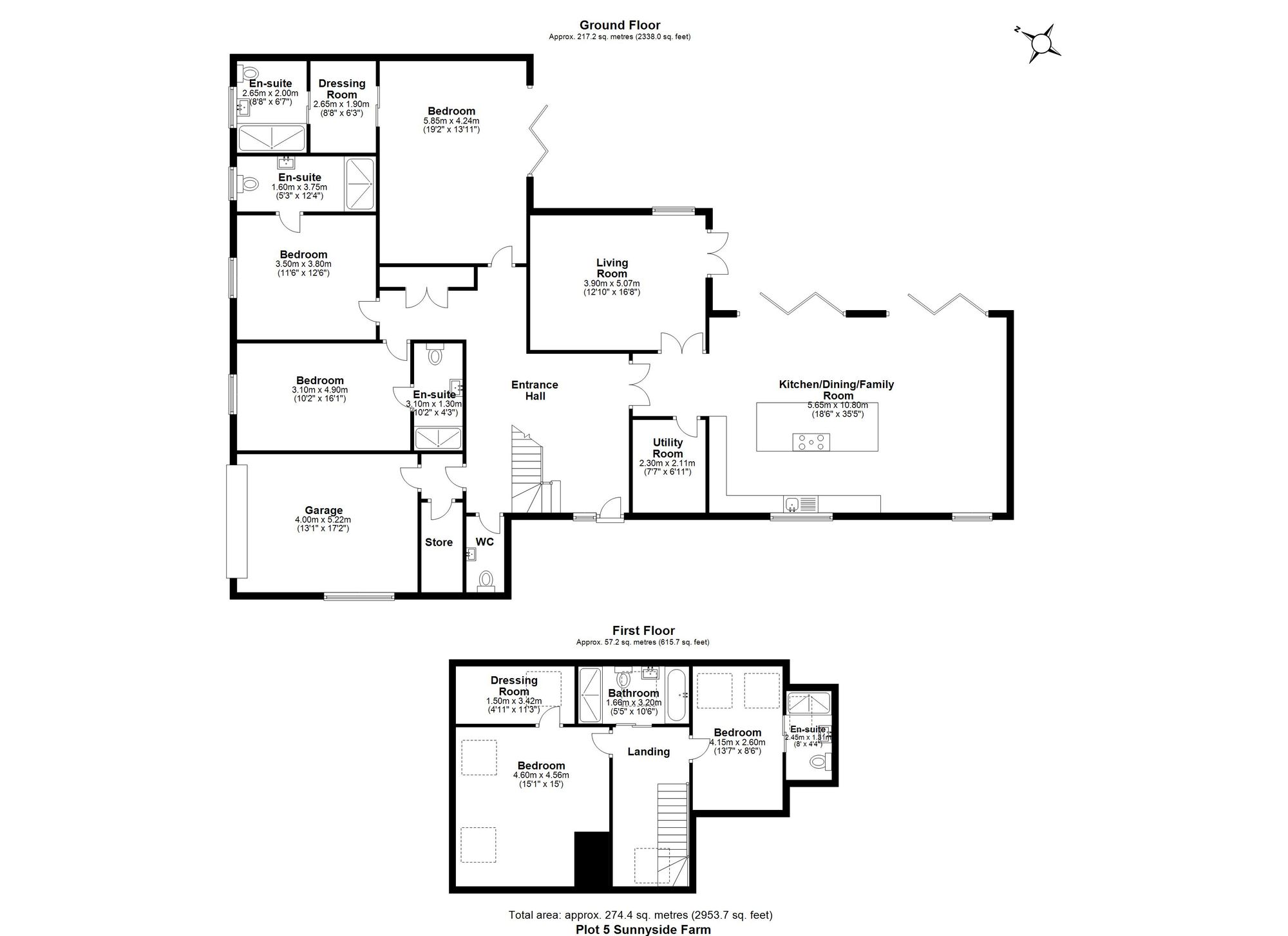 5 bed house for sale in Inglefield Road, Stanford-Le-Hope - Property floorplan