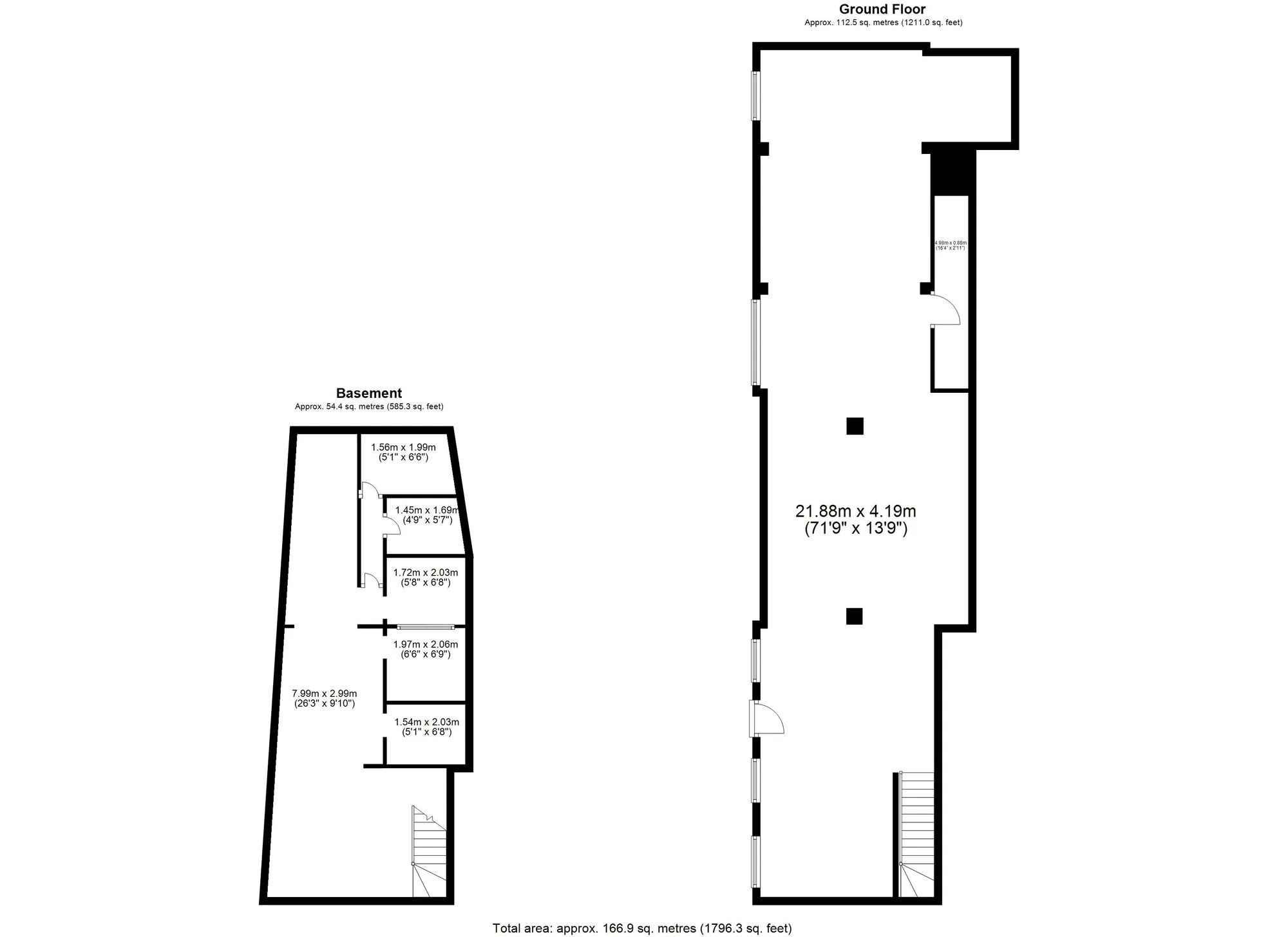 For sale in St Davids Hill, Exeter - Property floorplan