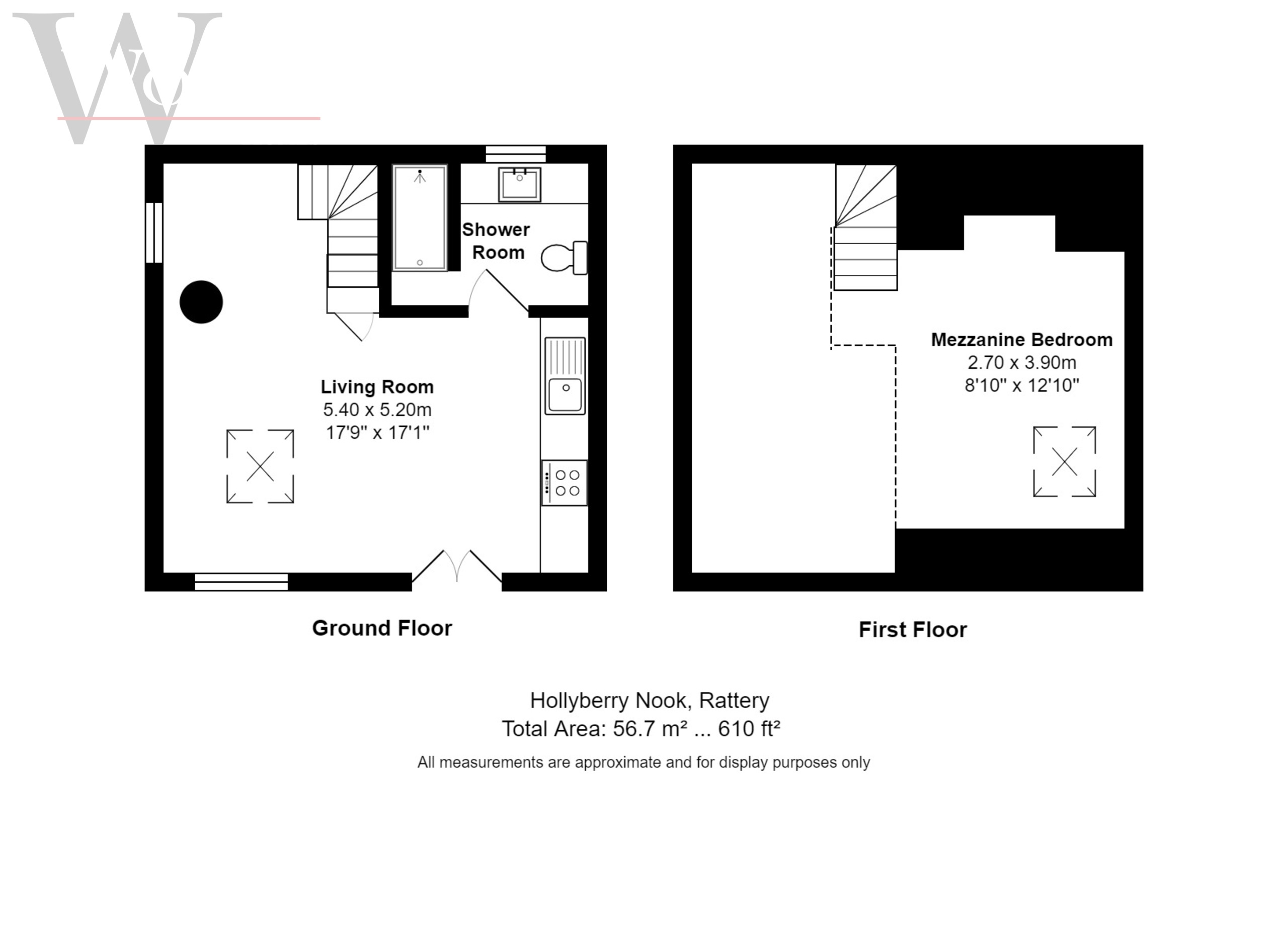 6 bed detached house for sale in Rattery, South Brent - Property floorplan