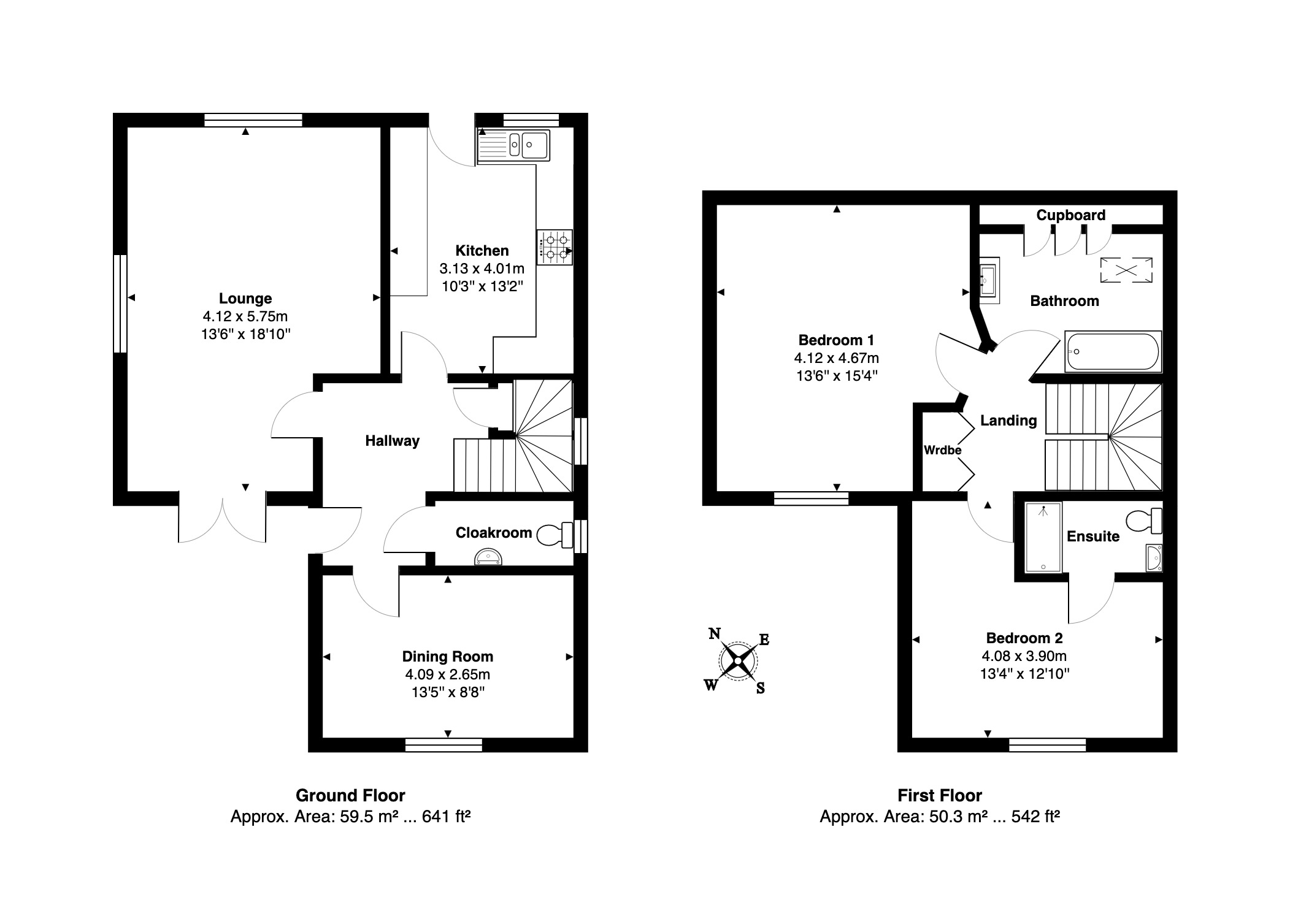 3 bed detached house for sale in Kingsteignton, Kingsteignton - Property floorplan