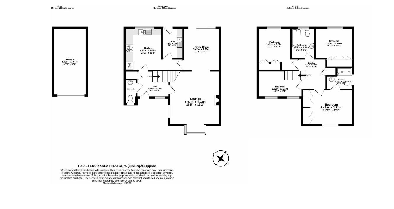 4 bed detached house for sale in Bovey Tracey, Bovey Tracey - Property floorplan